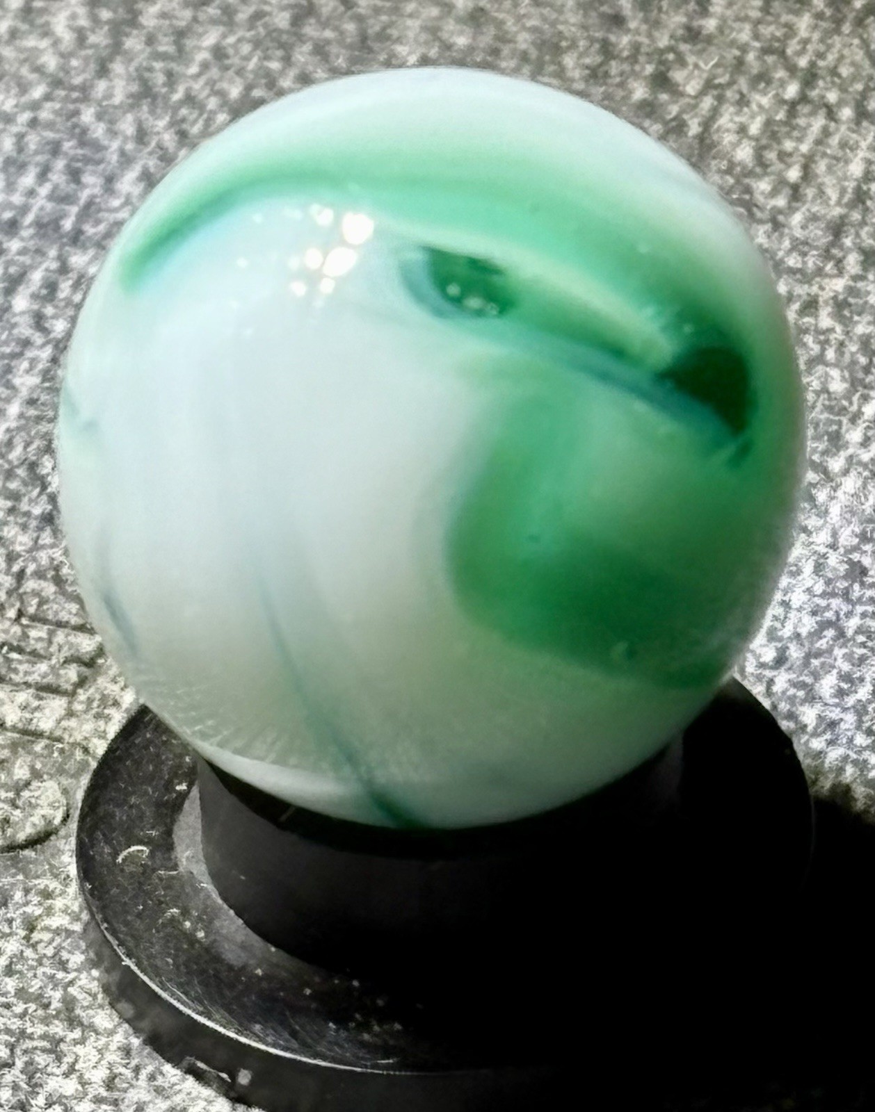 VTG Alley Agate Swirl Marble .60” MINT
