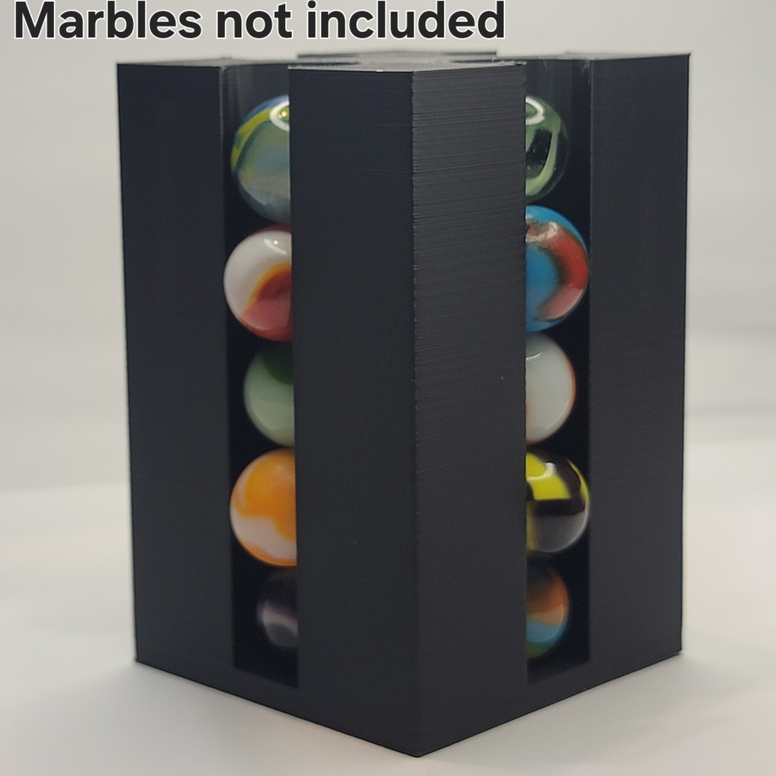 Marble Display and Storage for Marbles – Holds 20 Marbles For 5/8″ – .72″ #6426