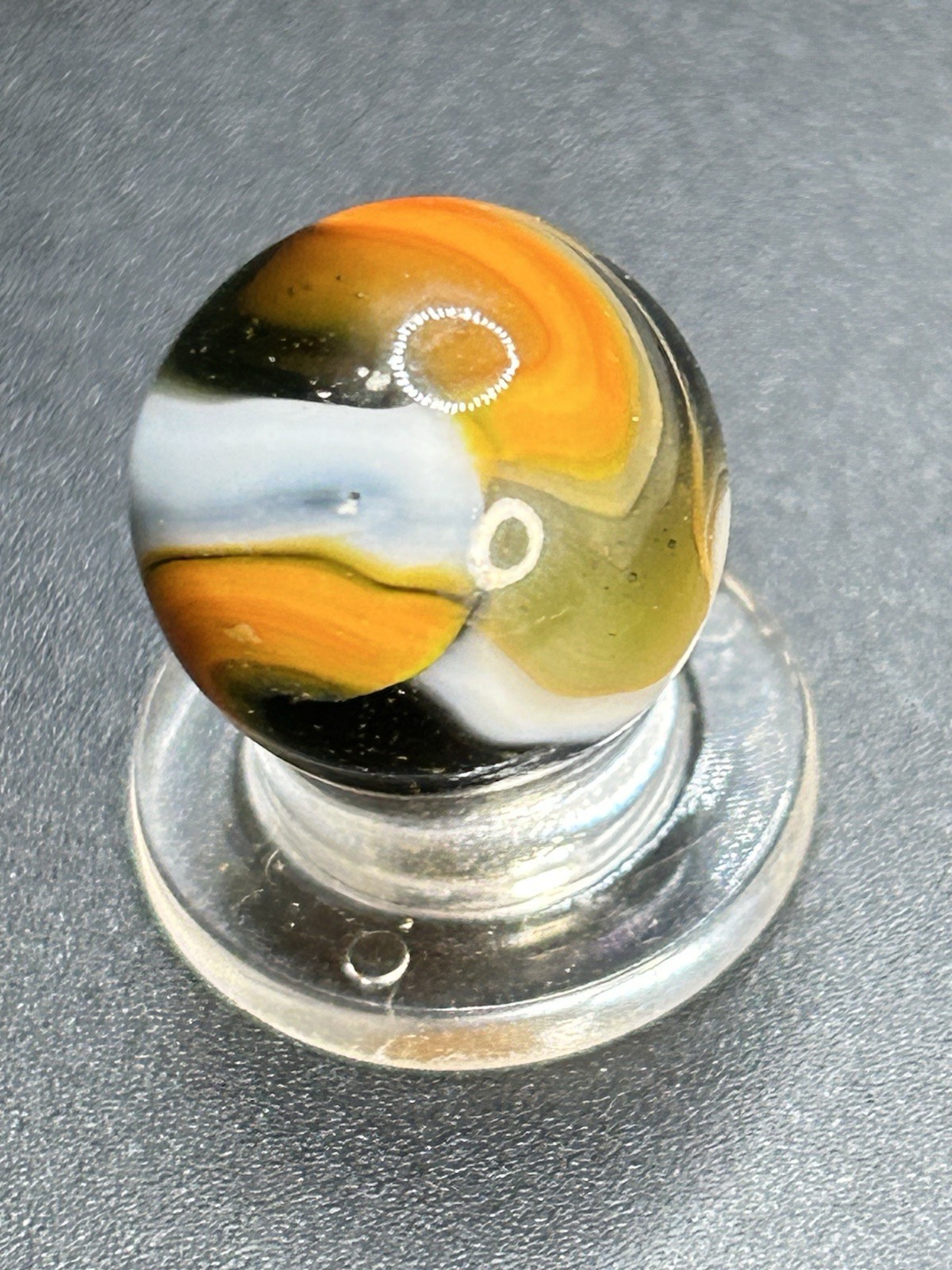Vintage Peltier Champion Jr. Marble 0.629”