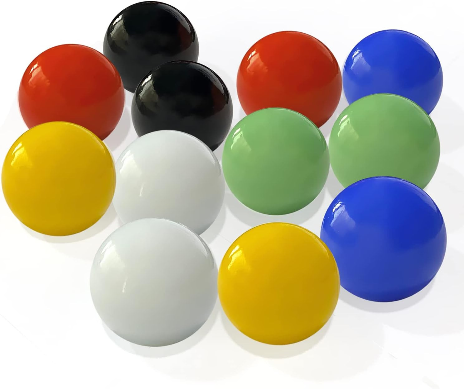 60 Pcs Glass Marbles, Bulk Marbles, for Various Marble Games 0.63 inch, Multicol