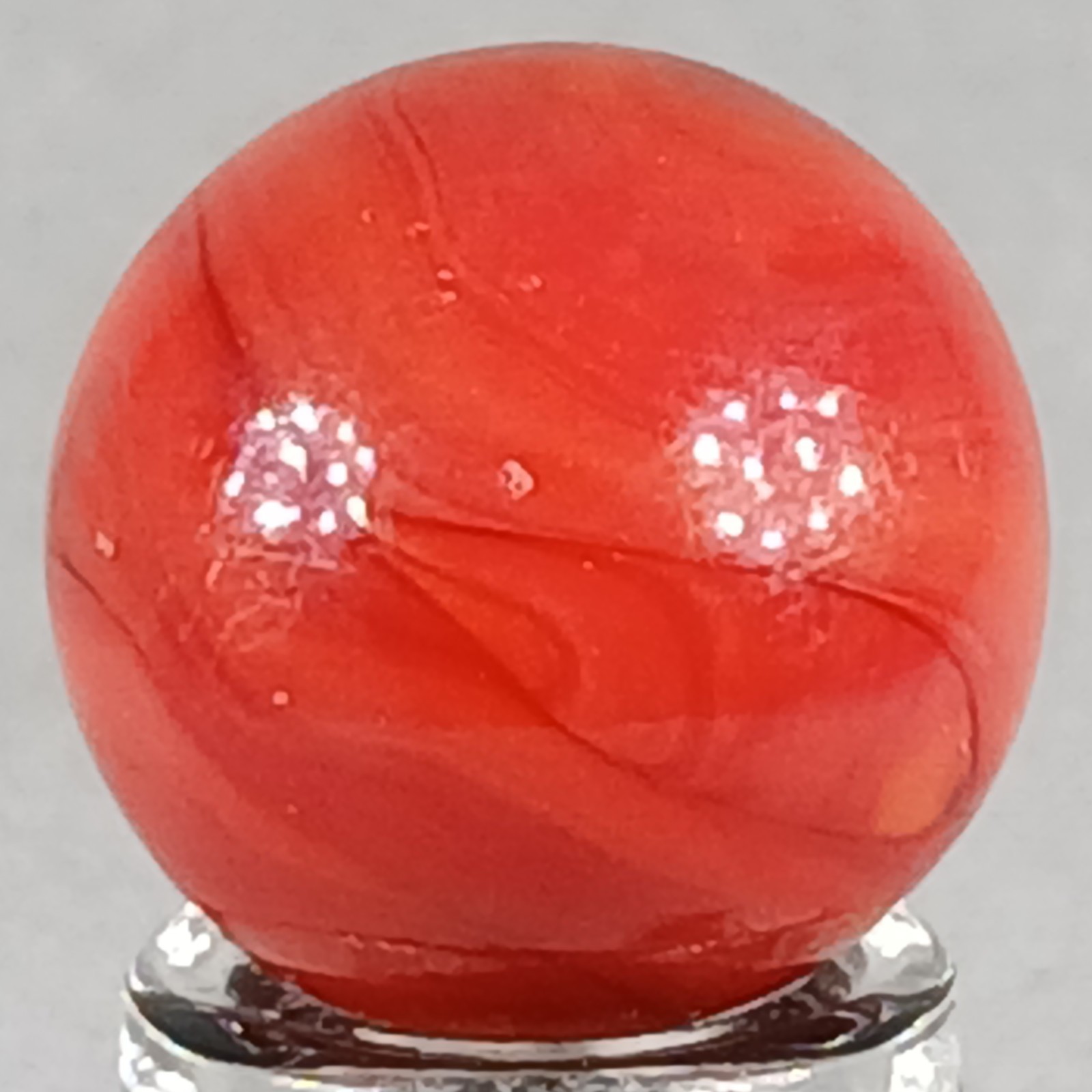 Vintage Champion Swirl Marble .60 Inches Near-Mint Condition Combined Shipping
