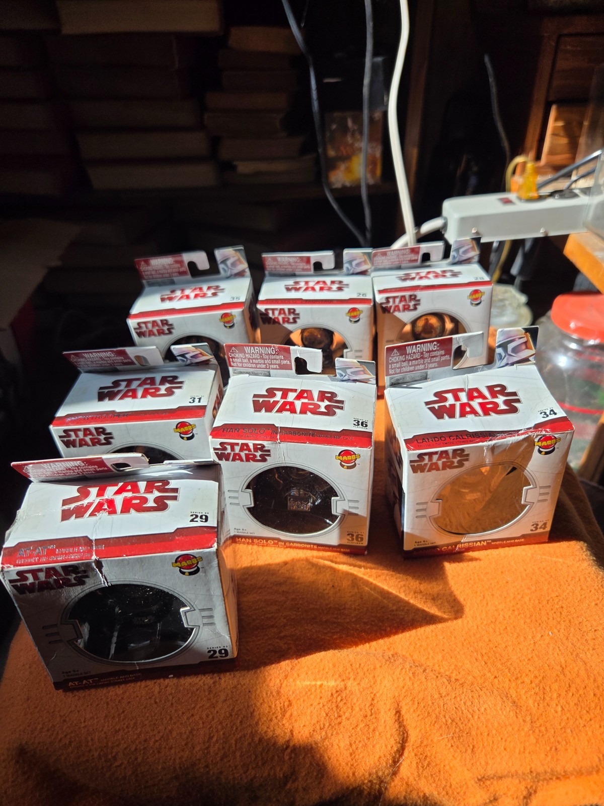 Starwars Marbles (7pcs)