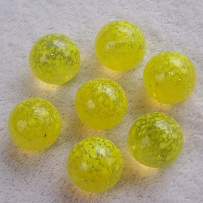 20mm Glass Beads Glass Marbles Decorative Balls Kids Toys Vase Fish Tank Decor
