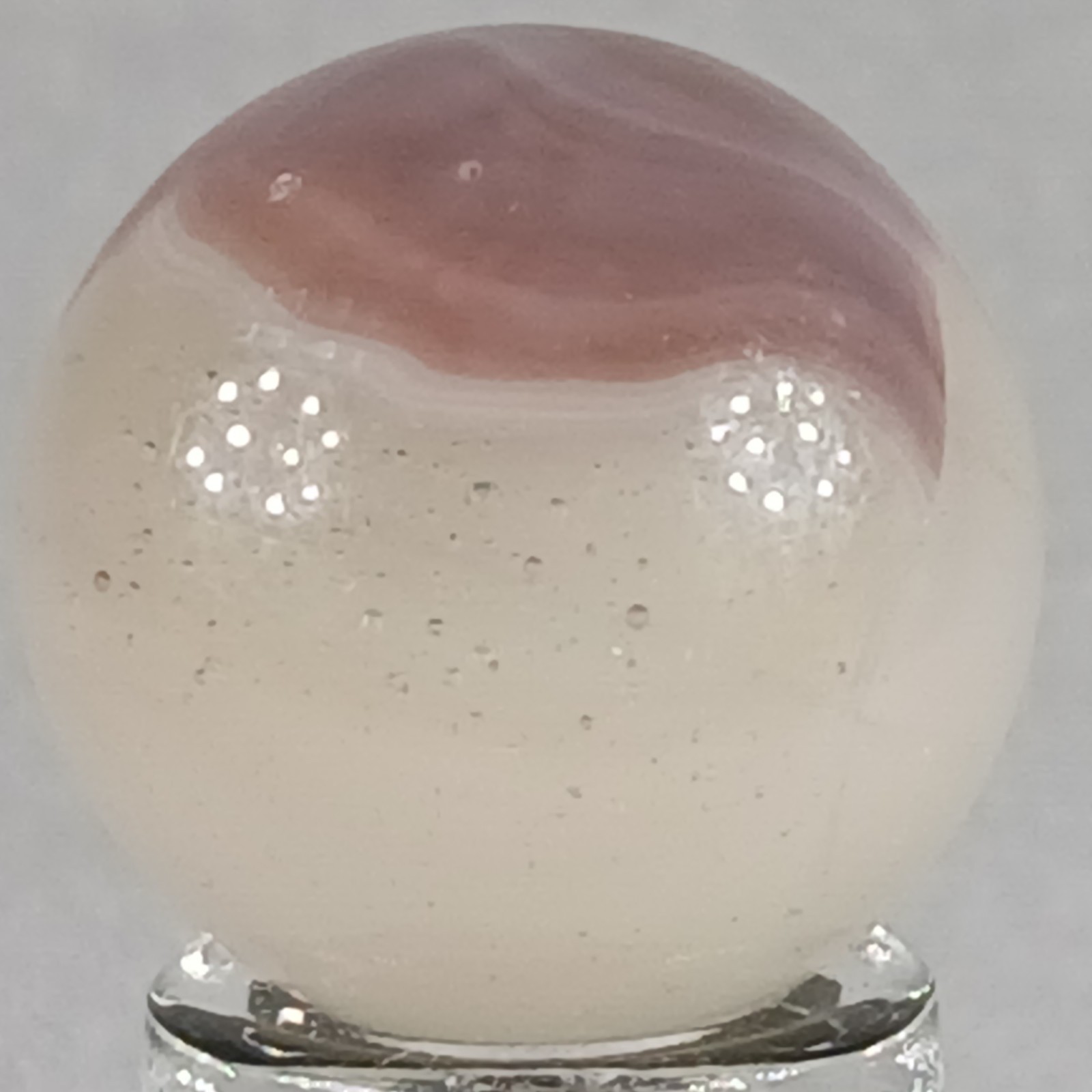 Vintage Vitro Conqueror Marble .62 Inches Near-Mint Condition