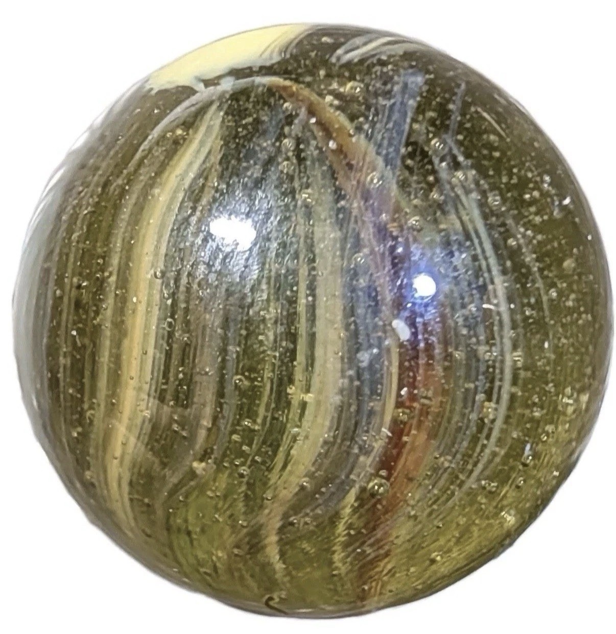 Master Glass Vintage Marble 11/16” Mint