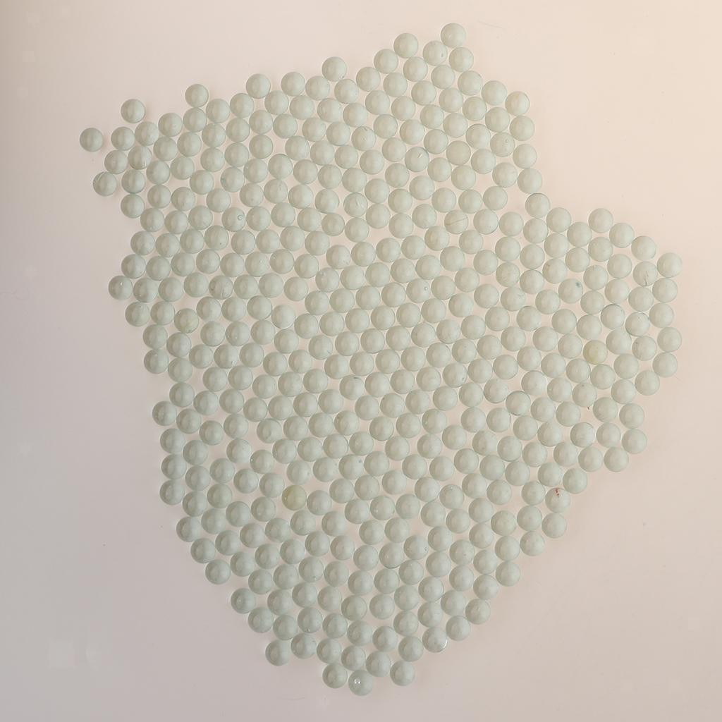 10mm Round Clear Glass Marbles for Filling Vases Aquarium Decor 350Pcs Set