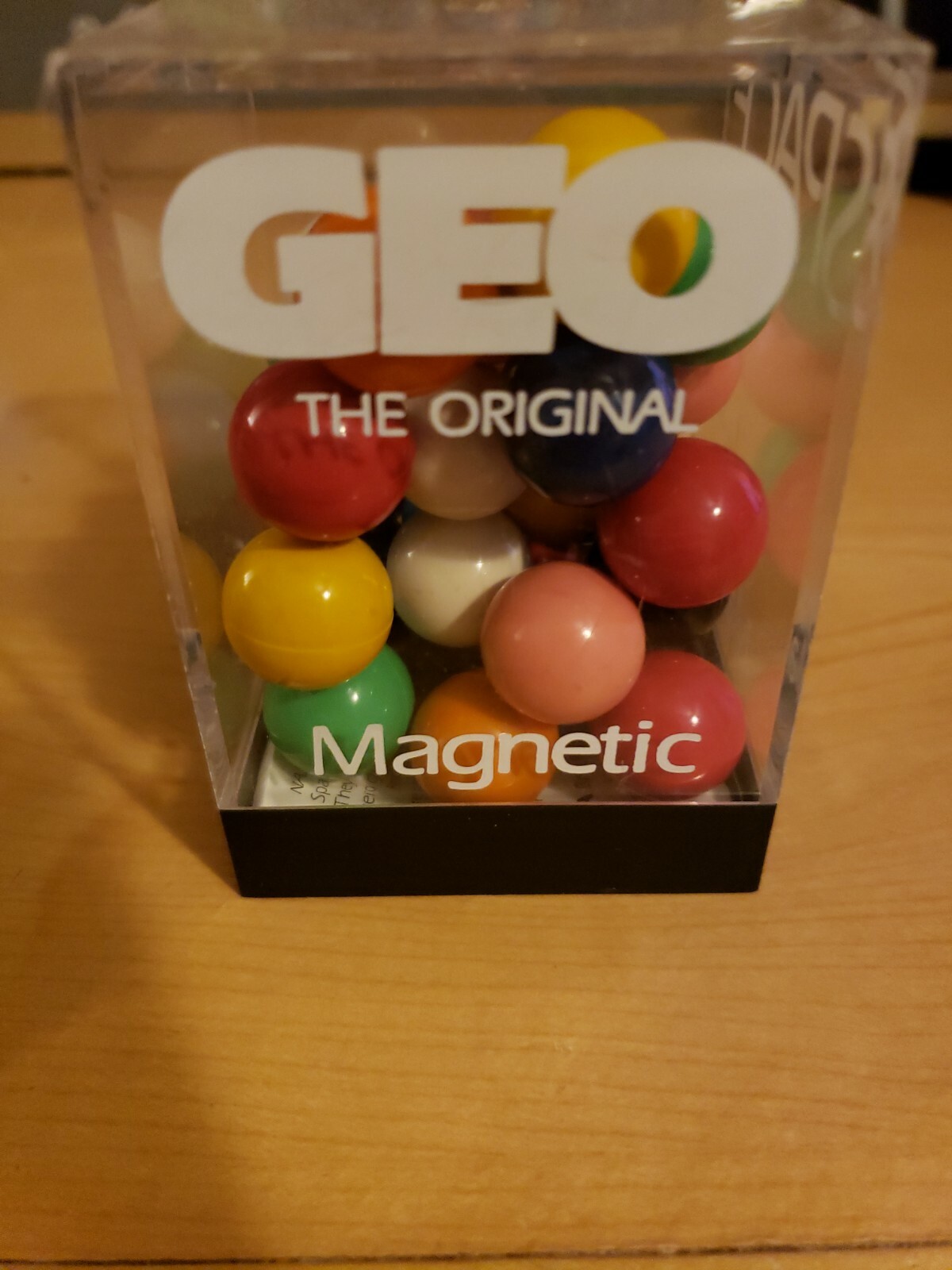 1988 Vintage NASA GEO-Space The Original Magnetic Marbles Fidget Toy
