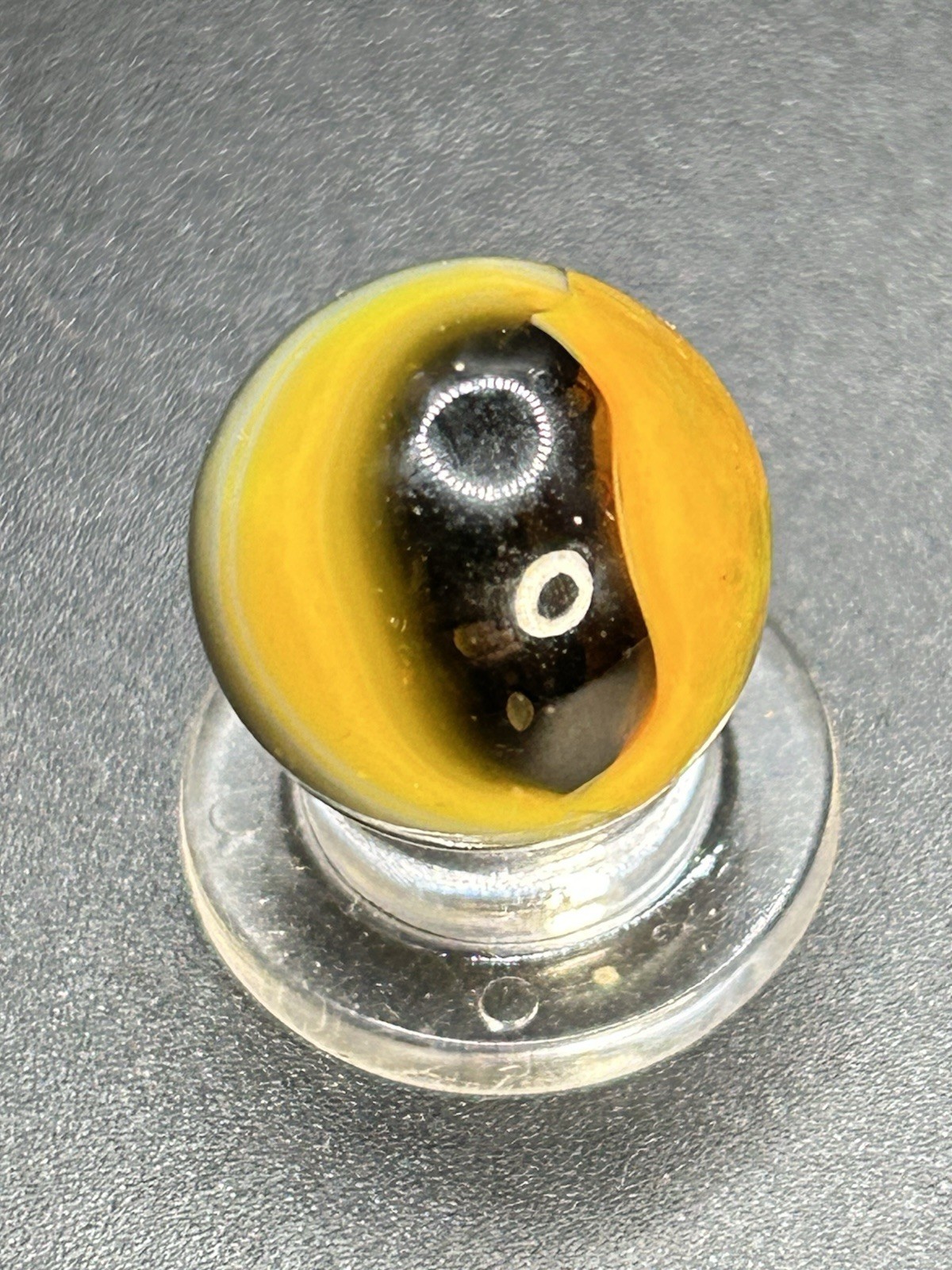 Vintage Peltier Champion Jr. Marble 0.629”