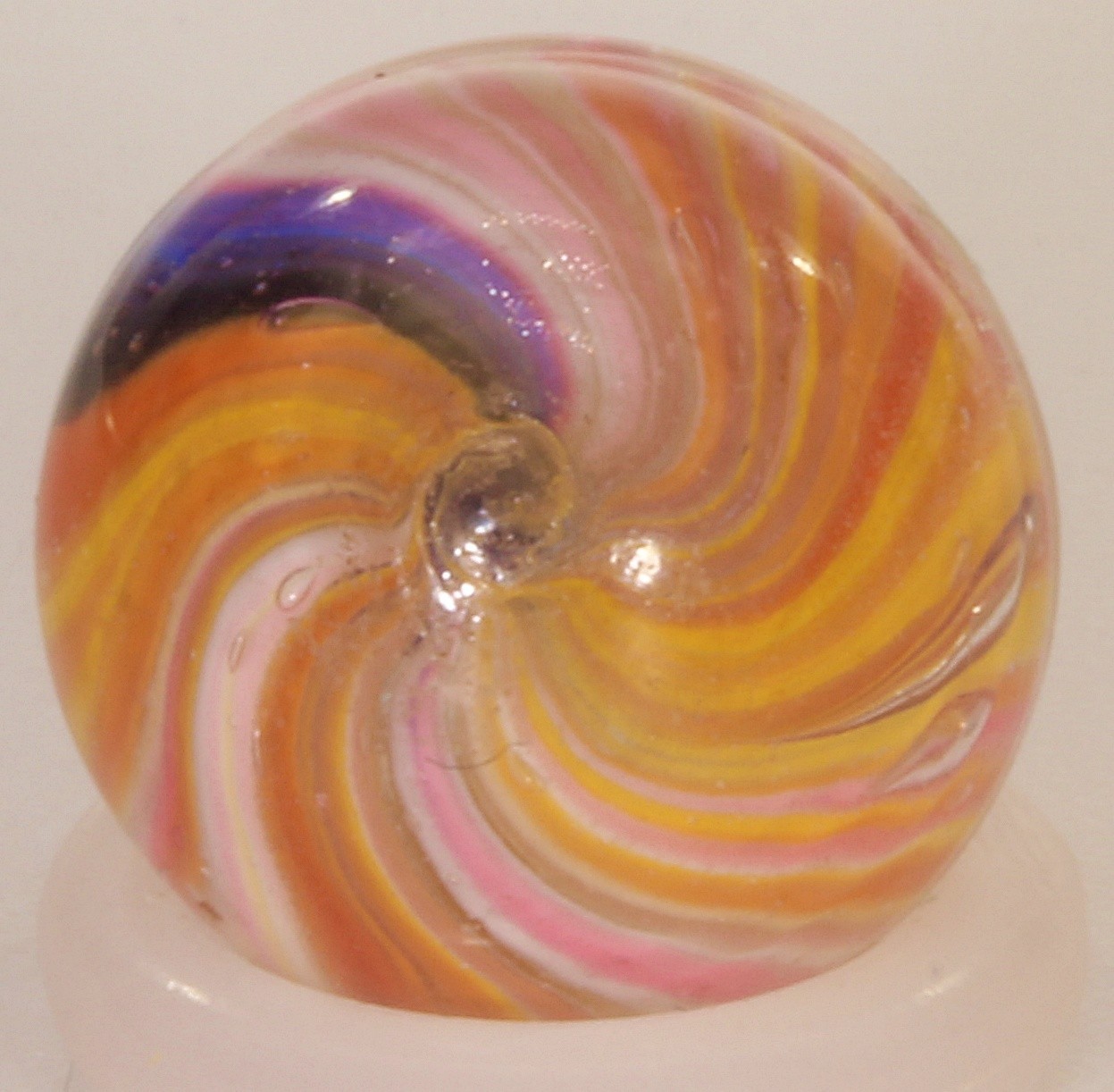 Antique German Joseph Coat Pee Wee Marble 7/16″+ Mint-