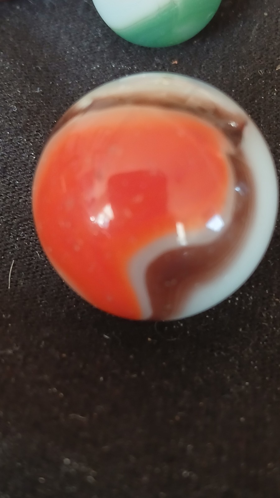 Lot of 50 Vitro Agate Swirl Marbles with Shooter