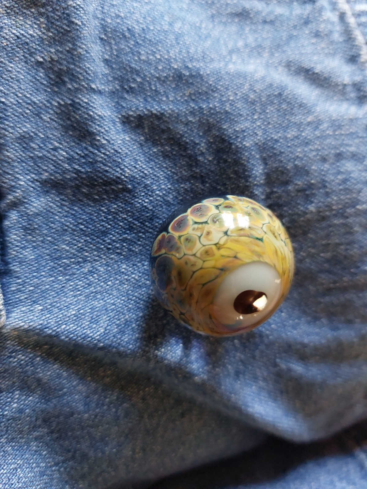 contemporary handmade glass marbles