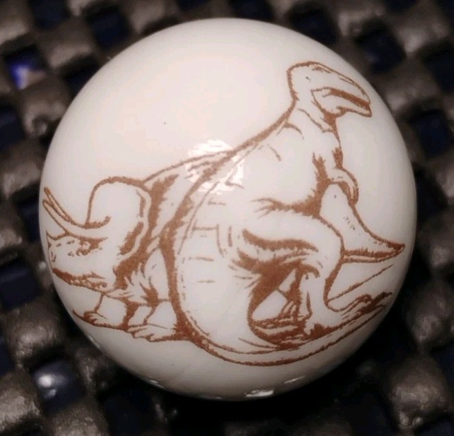 .96″ DINOSAURS 🦖 LOGO MARBLES