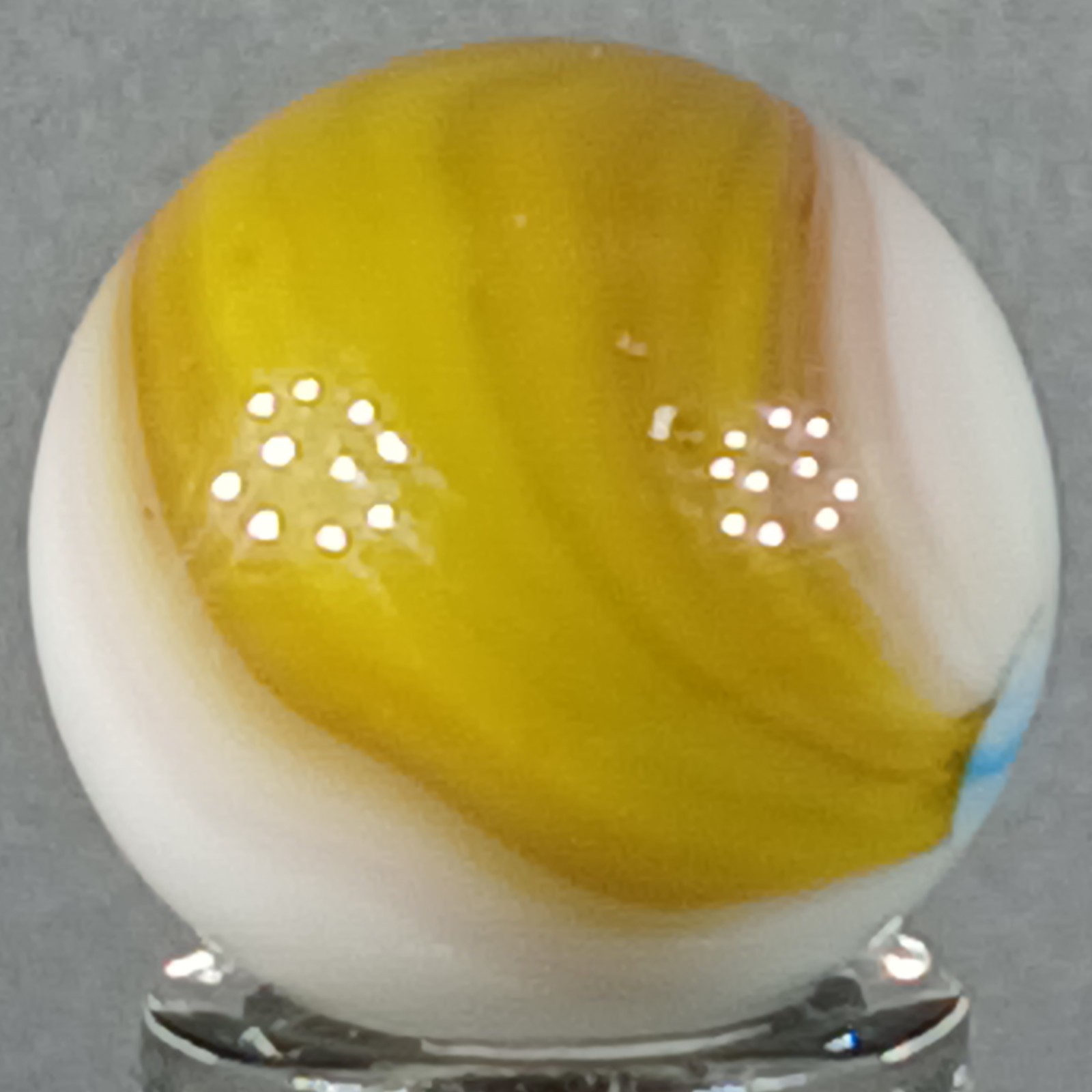 Vintage Imported Patch And Ribbon Marble .61 Inches Near-Mint Condition