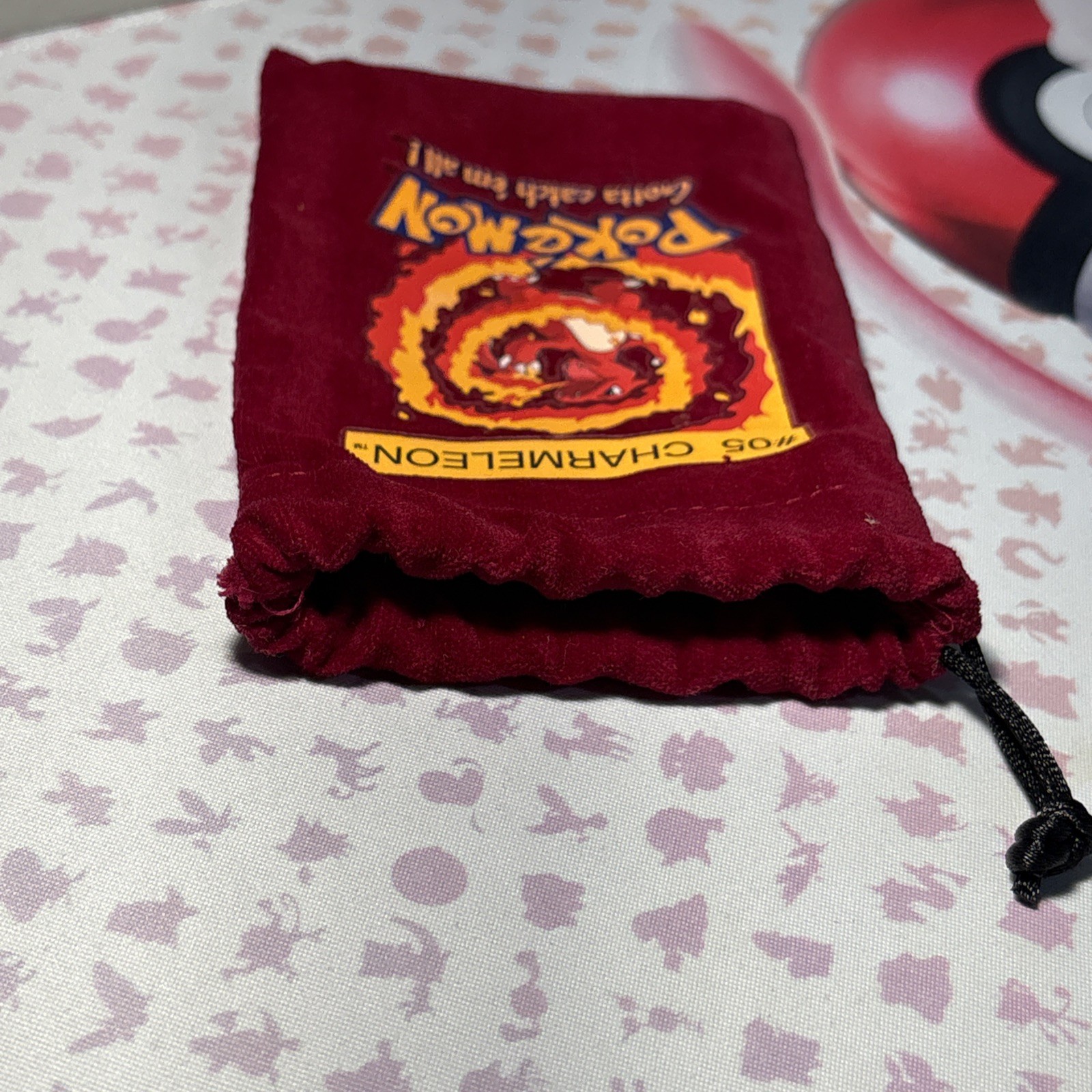 Pokemon Marbles #5 Charmeleon red BAG Vintage 1990’s Toy Biz (BAG ONLY) see desc