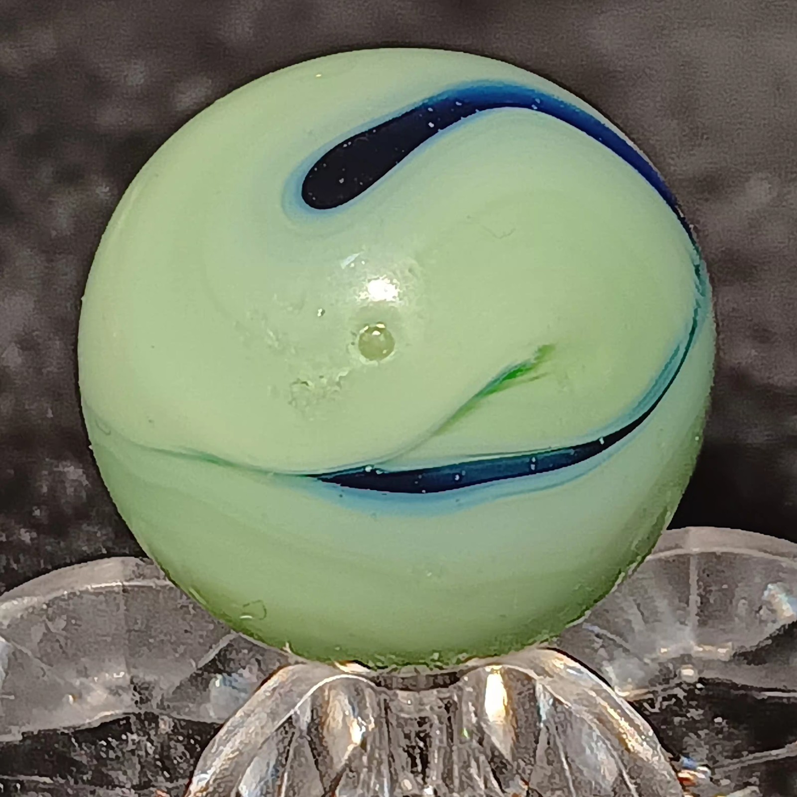 Vintage Ravenswood Swirl Marble. .60″ NM. Unique Example.