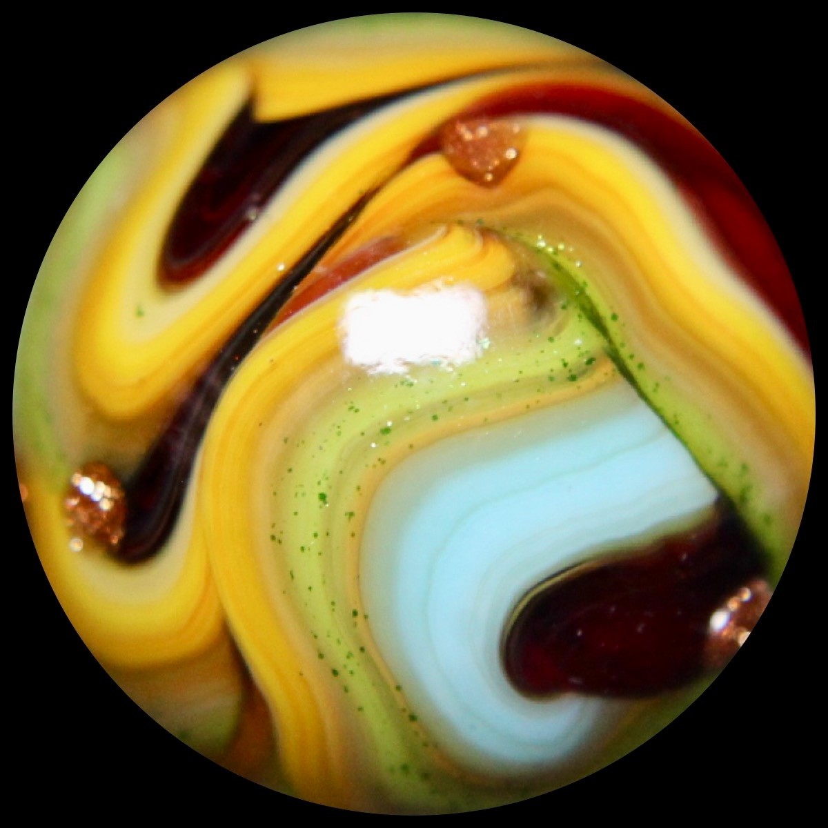 JABO Dave’s Fall Classic Marble Collector Series: Appalachian Valley Lutz Guinea