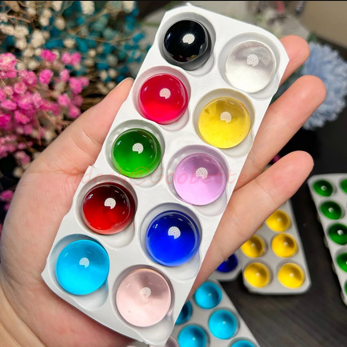 16mm 20mm Glass Ball Glass Beads Handmade Marbles DIY Kid Toys Games Vase Decor