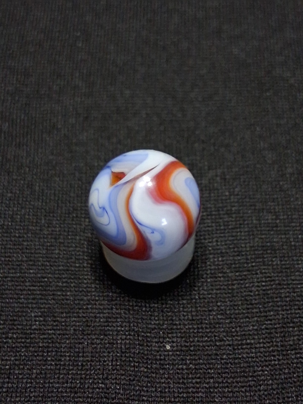 🇺🇸Vintage Champion Agate Liberty Swirl Marble🇺🇸 MINT .56IN