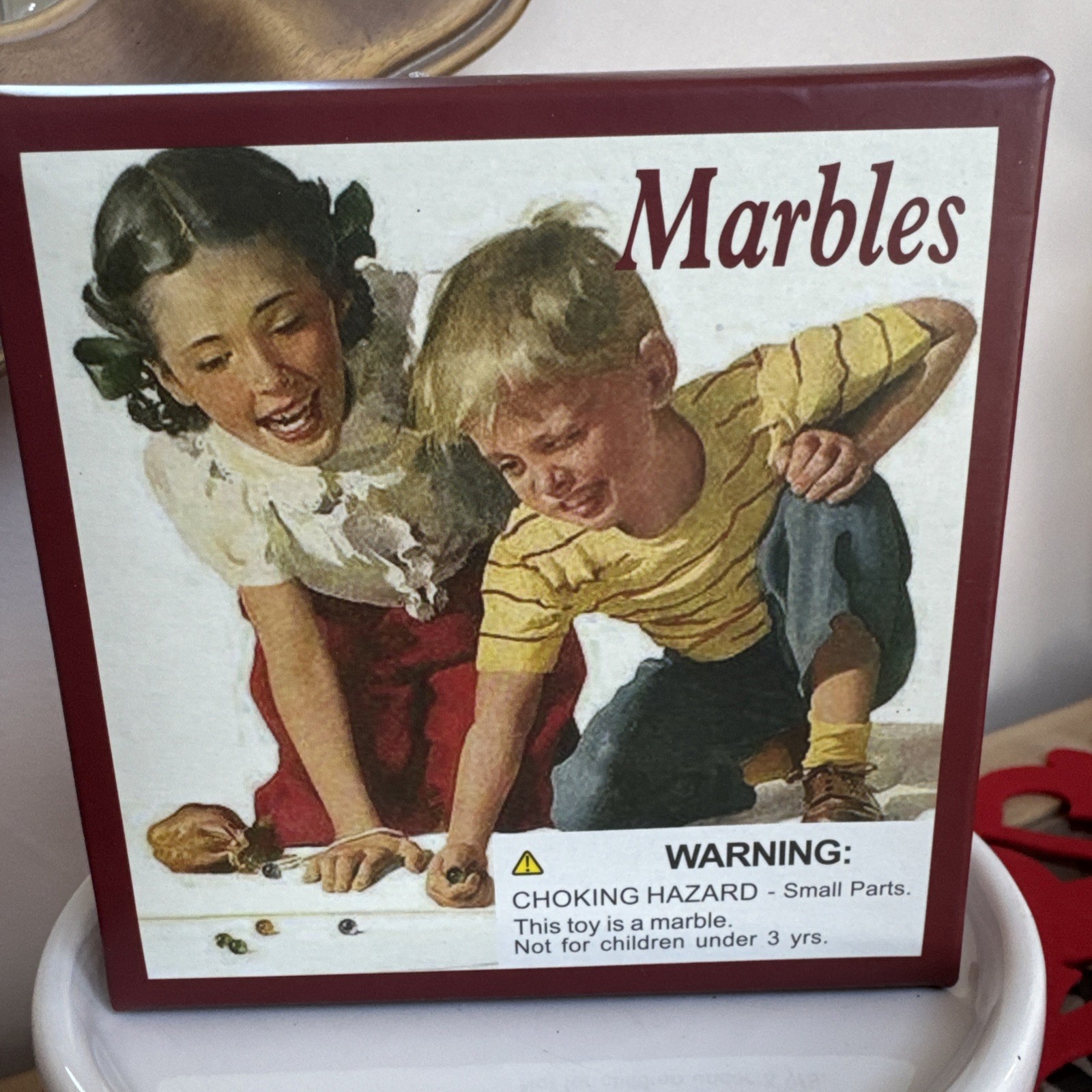 NEW Marbles Retro Game of 52 MarblesIincludes shooter)