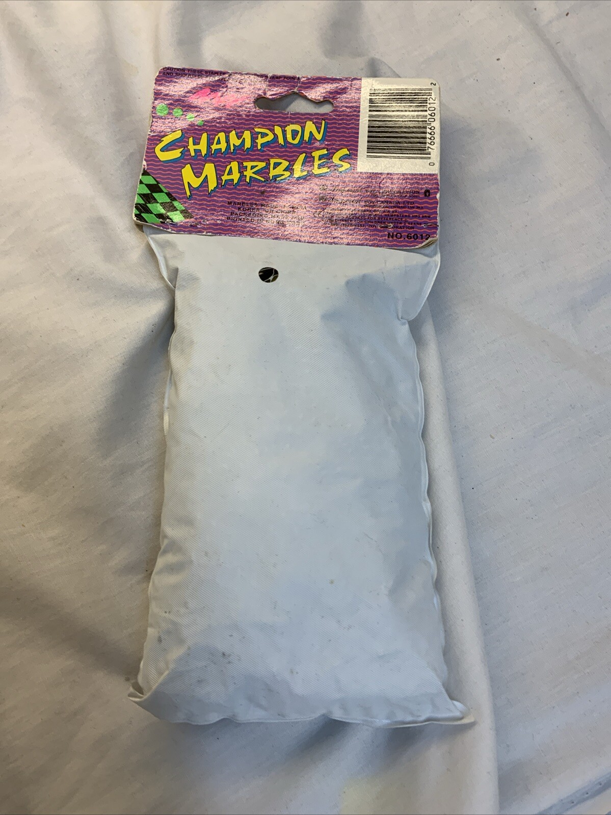 Vintage 1992 Imperial Champion Marbles 75 Marbles 3 Shooters Game Booklet Sealed