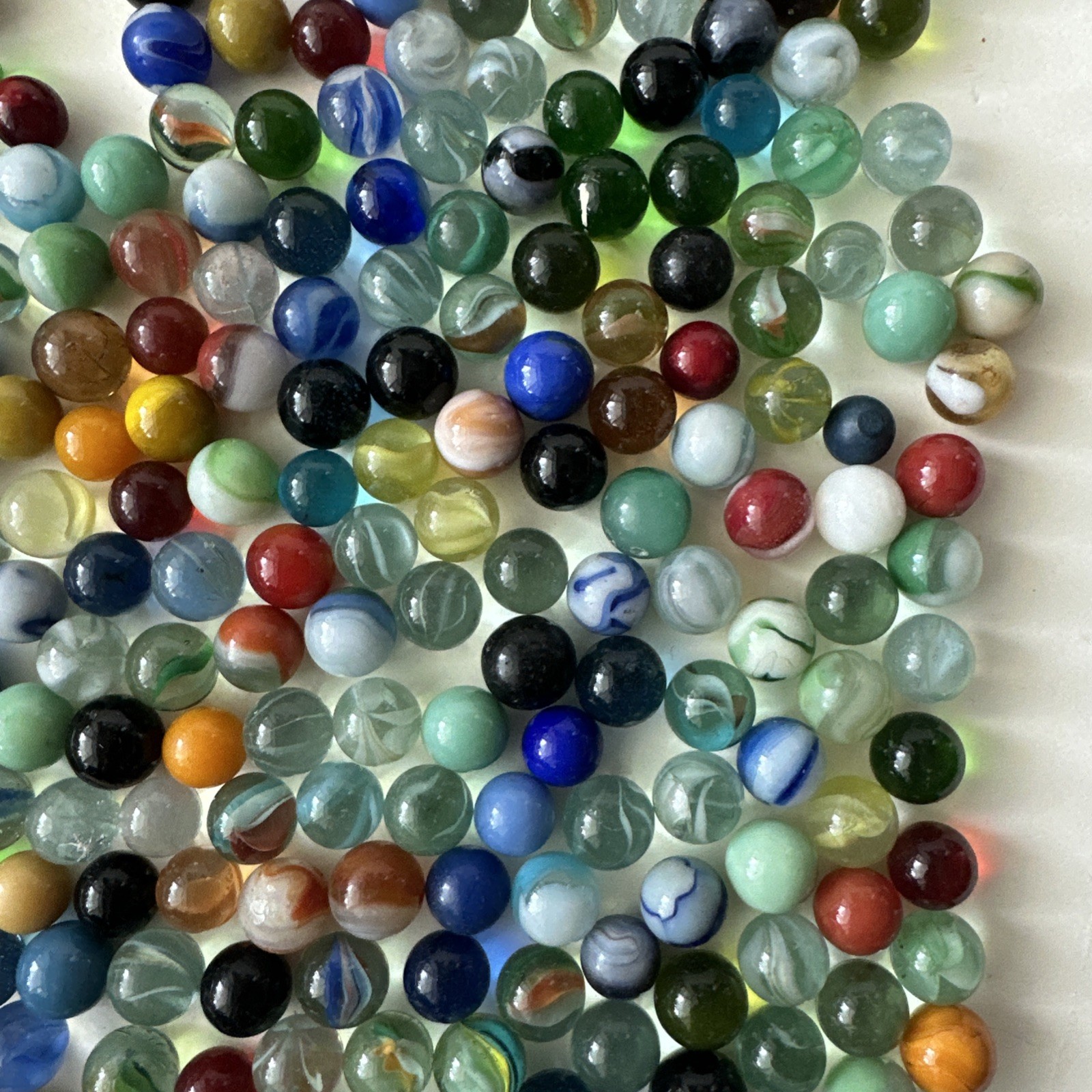 Vintage Marbles Lot Of 350 4lb 5oz