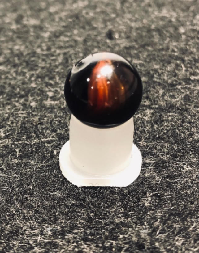 🔥Estate Sale Vintage Transitional “Mist Lutz” Marble Size 5/8 in / .61 in🔥