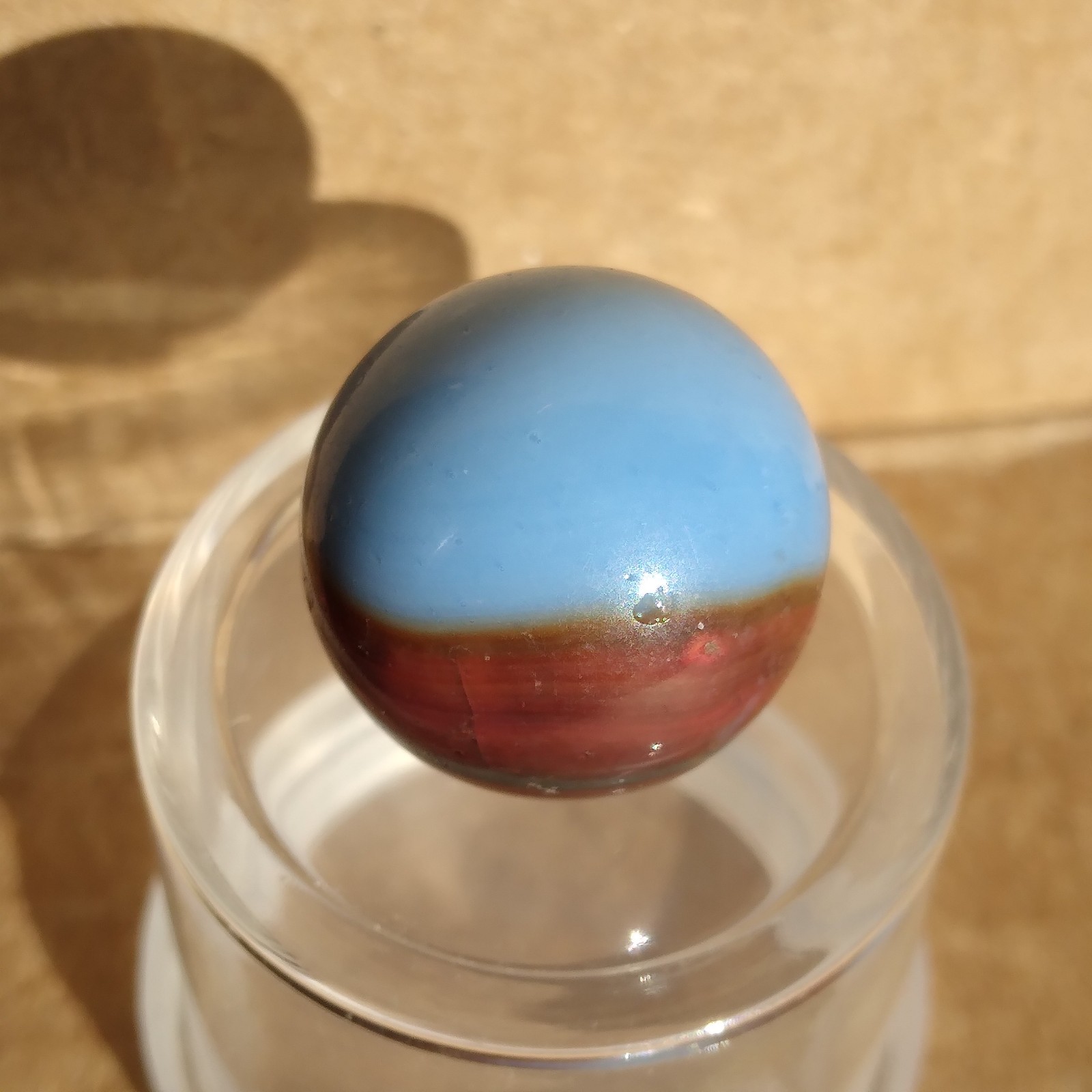 0.61″ Vintage Marble- Peltier Kokomo Vitro Akro Christensen