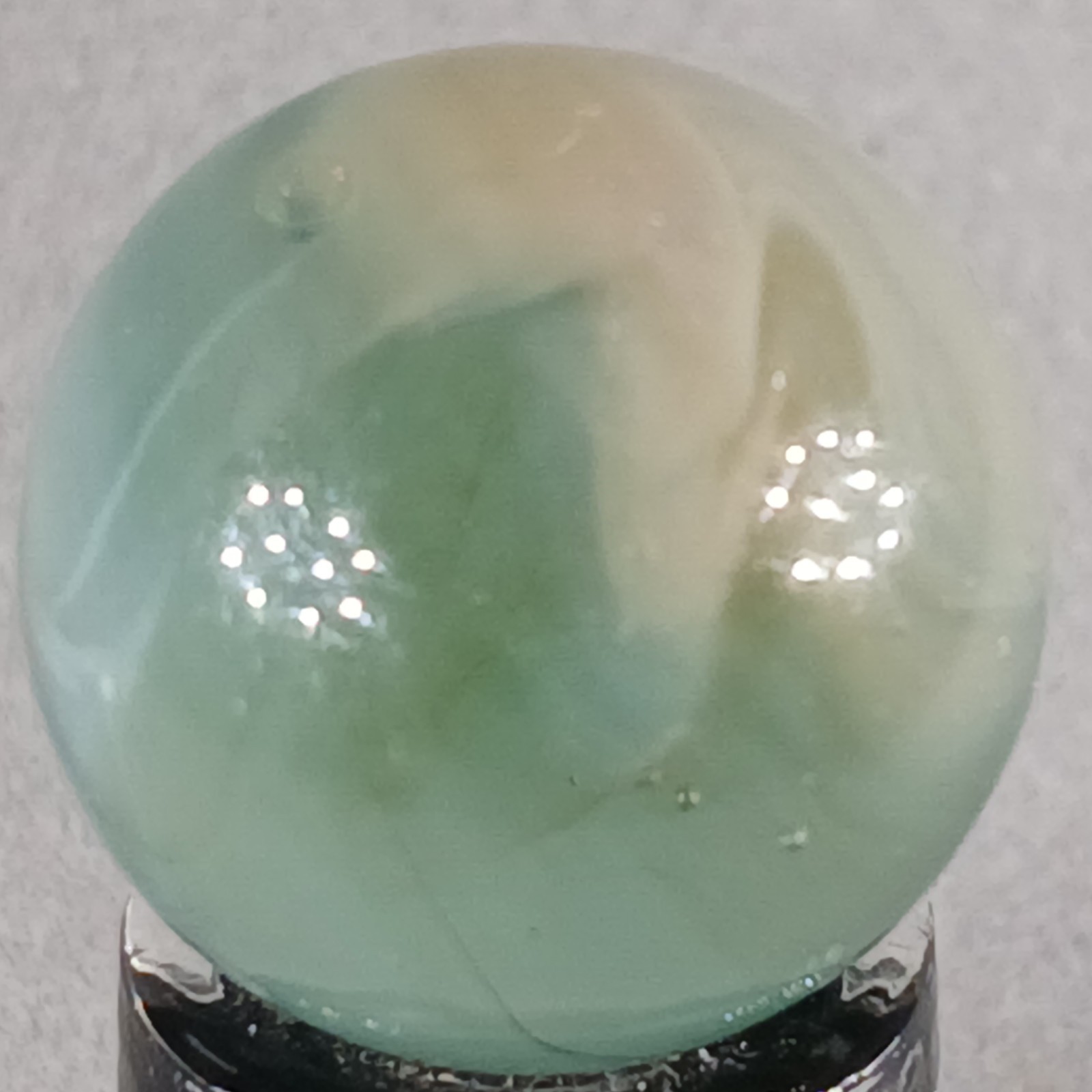 Vintage Vitro Conqueror Marble .61 Inches Near-Mint Condition Combined Shipping