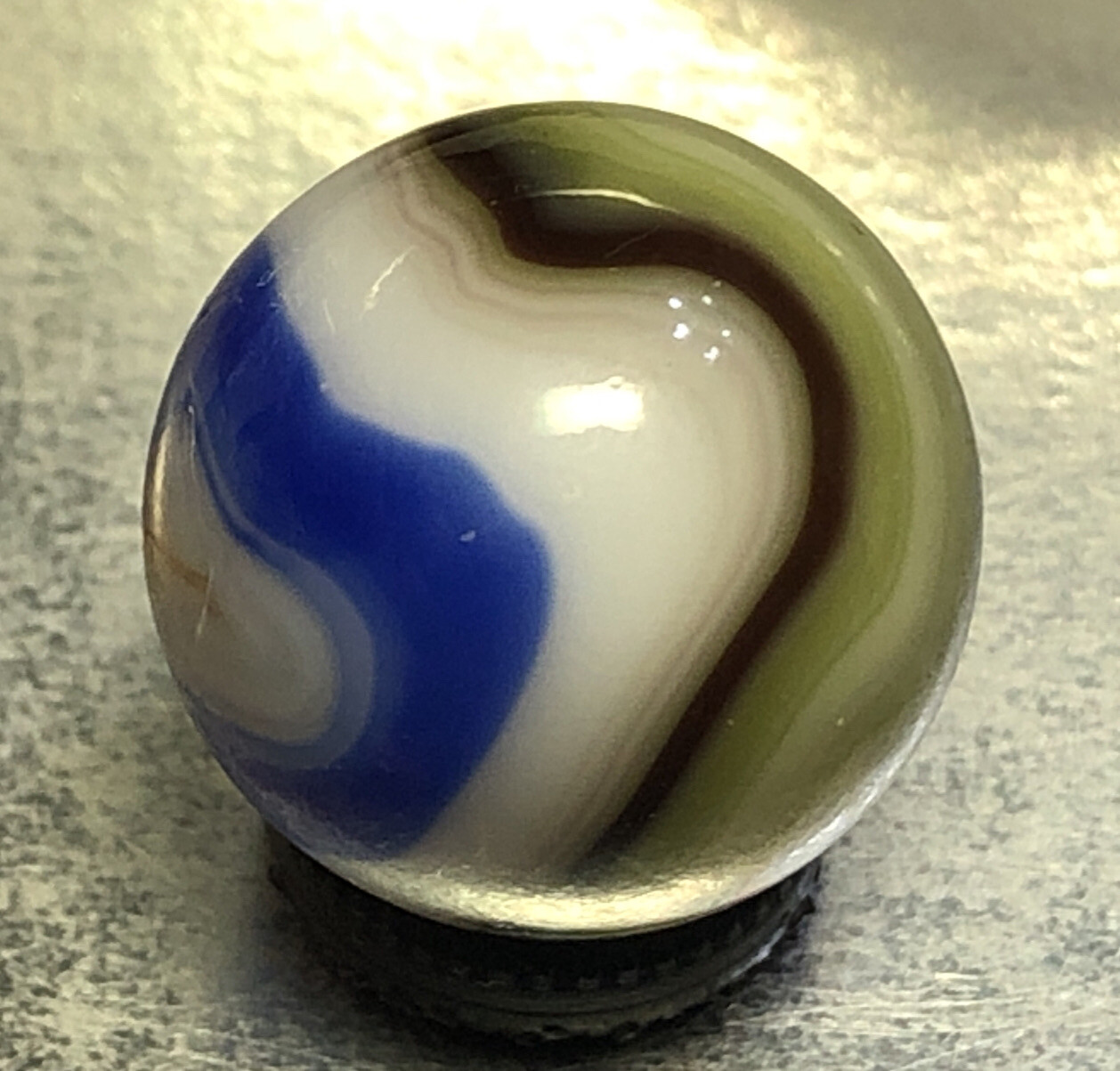 Vacor Mega Multi-Color Hurricane Marble Bright Colors, Size .625 NM+/M- Look!