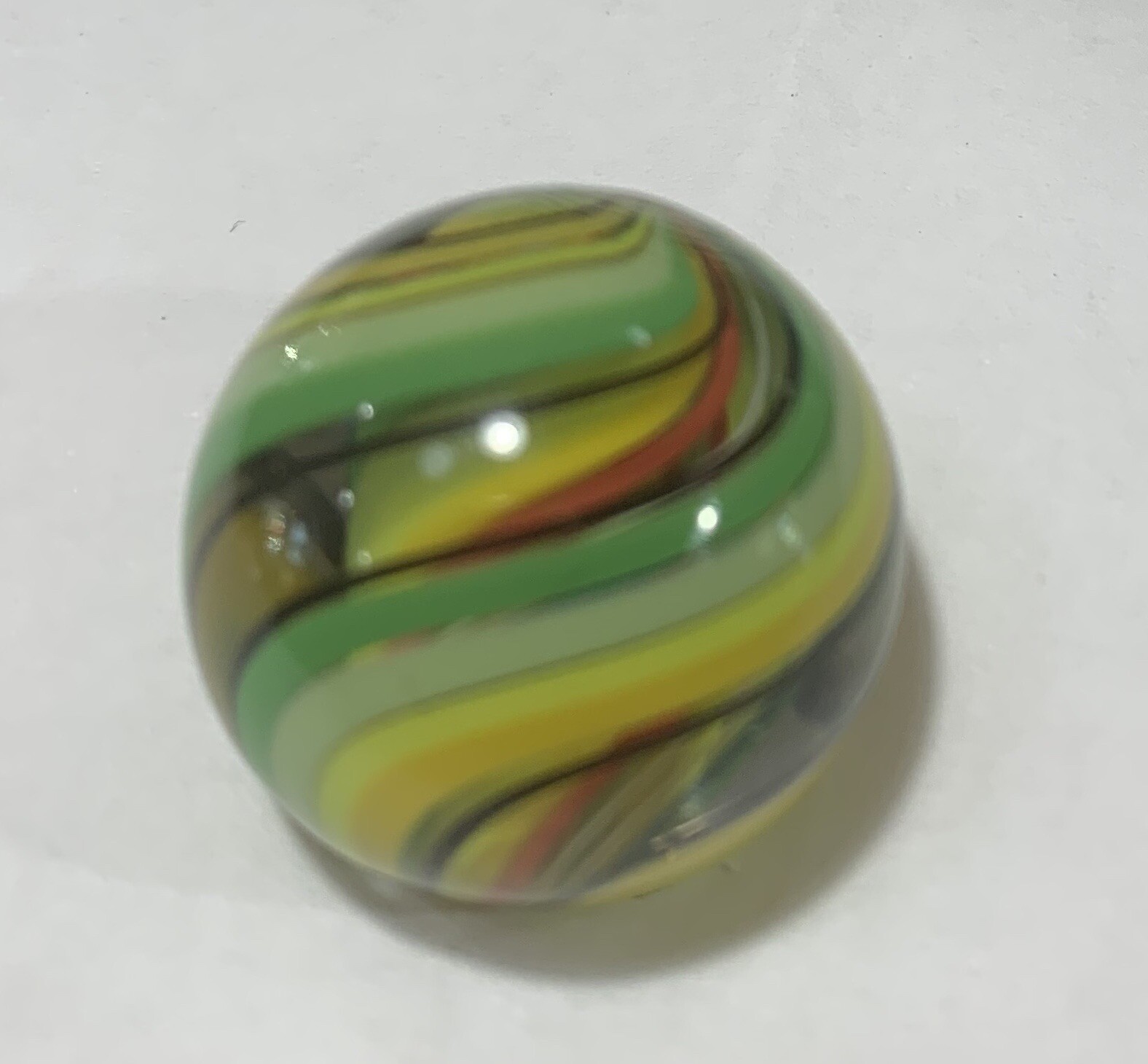 Rare JODY FINE HANDMADE GLASS MARBLE 7/8 “ Lamp work. #5