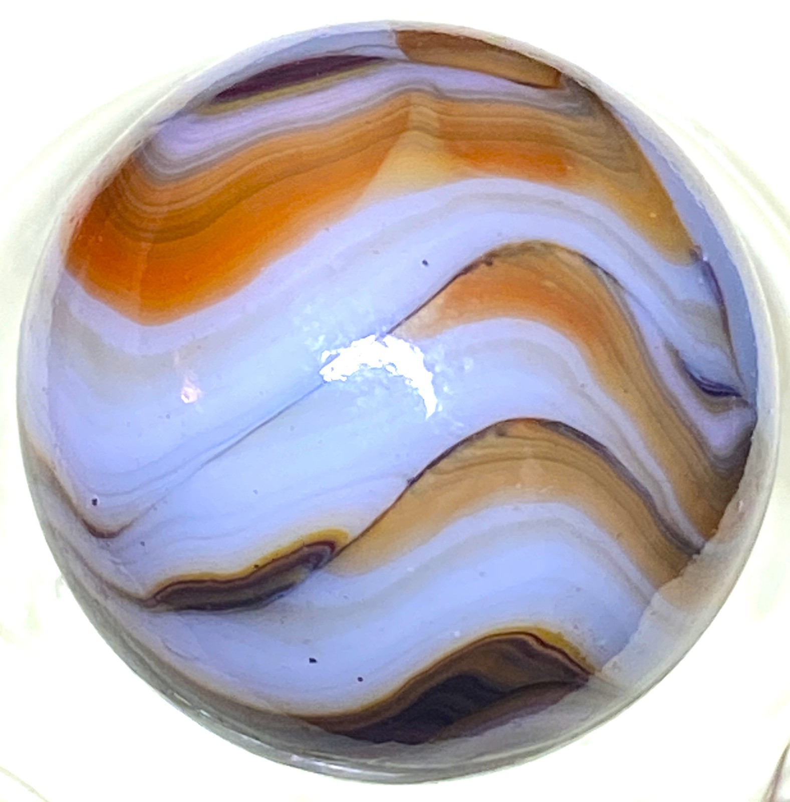 TREMENDOUS / FLAMED OXBLOOD / SWIRLED SHOOTER .74″ MCC162