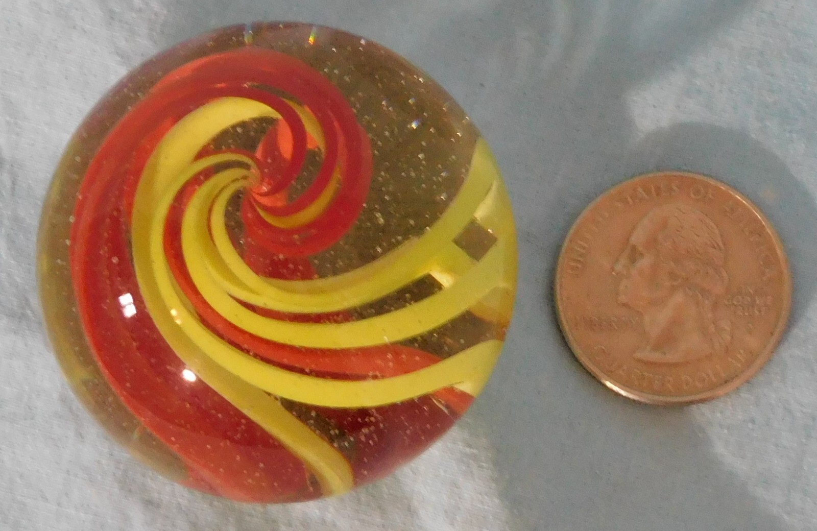 Andy Davis Contemporary Handmade Marble, 1 13/16″ Diameter, #9205AD