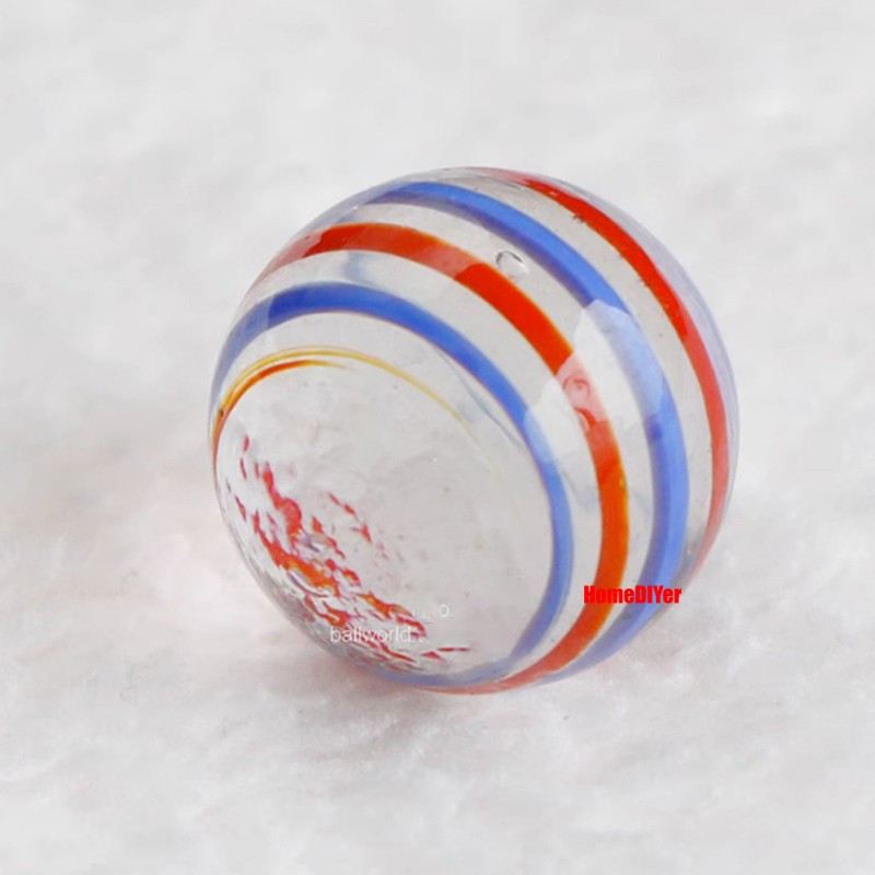 16mm Multicolour Glass Marbles Beads Round Solid Balls Fish Tank Vase Decorative