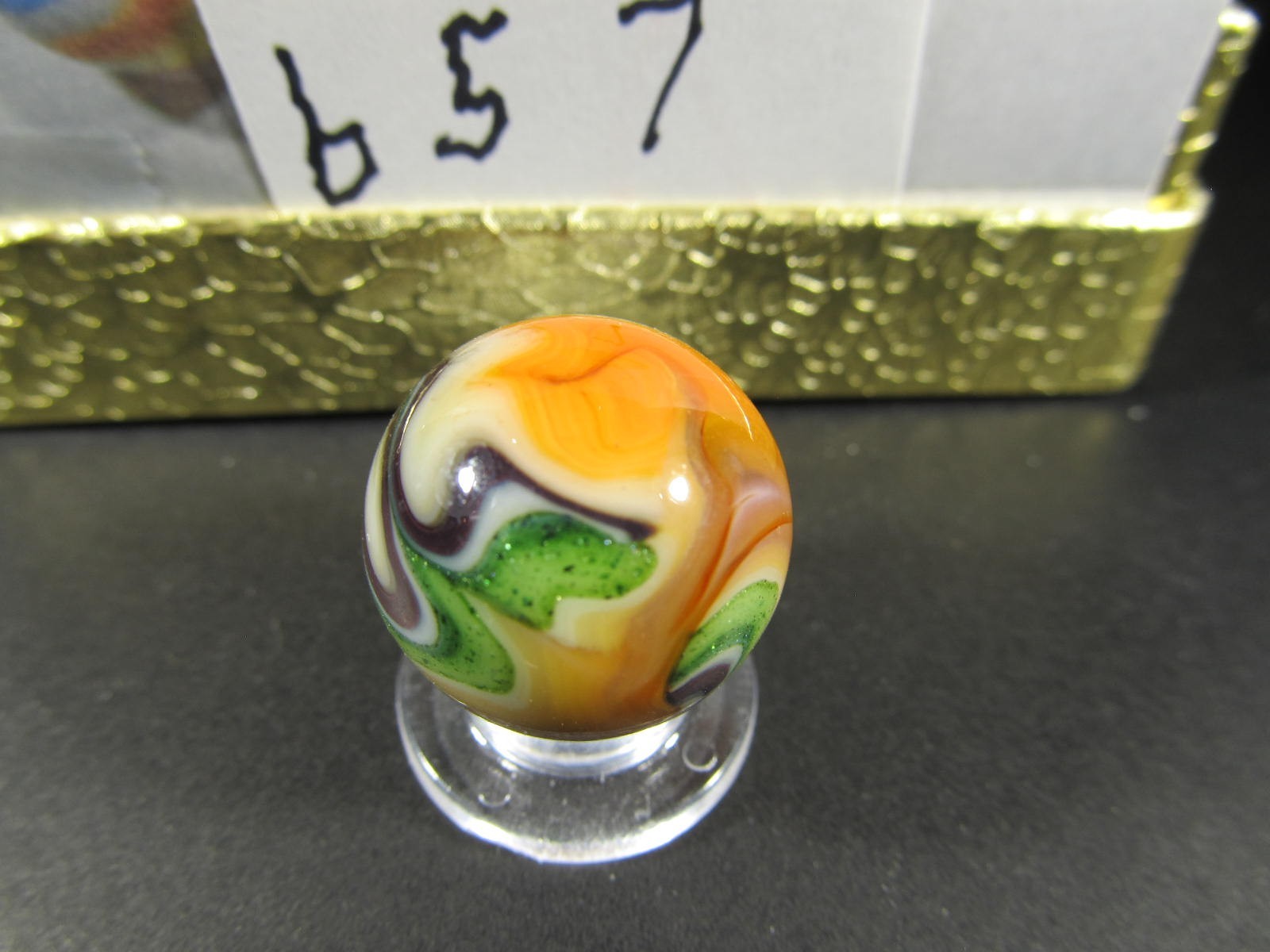MINT 3/4″ ONE OF A KIND 2008 JABO JOKER MARBLE #2 (LIMITED RUN EDITION) REDUCED