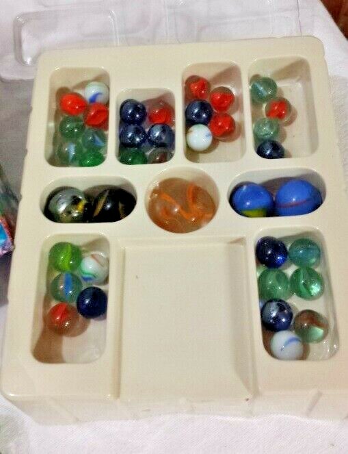 Imperial Toy Amazing Marbles Shooters Game Booklet Glass 16mm 25mm 35mm 2009
