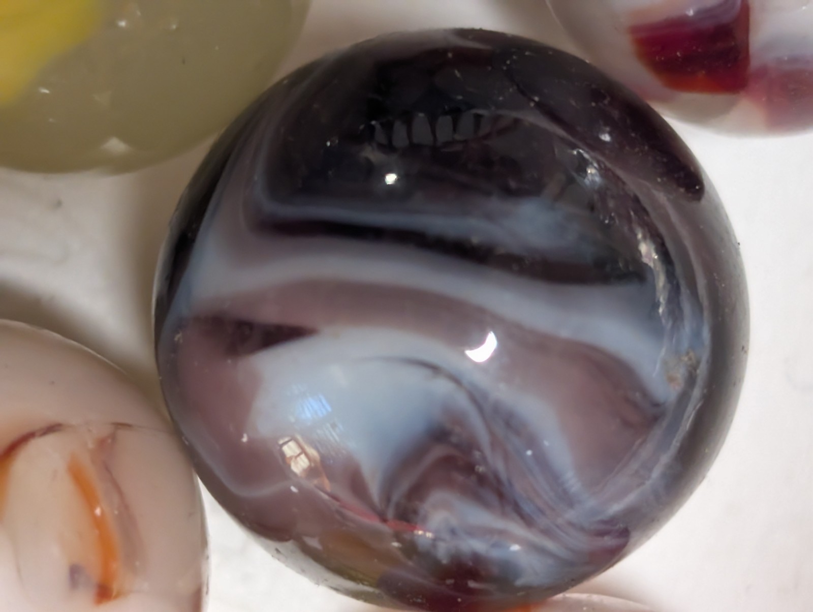 #9 Collectable Mint- Excellent Vintage Mixed Beautiful Marbles, 1930’S-1960’S