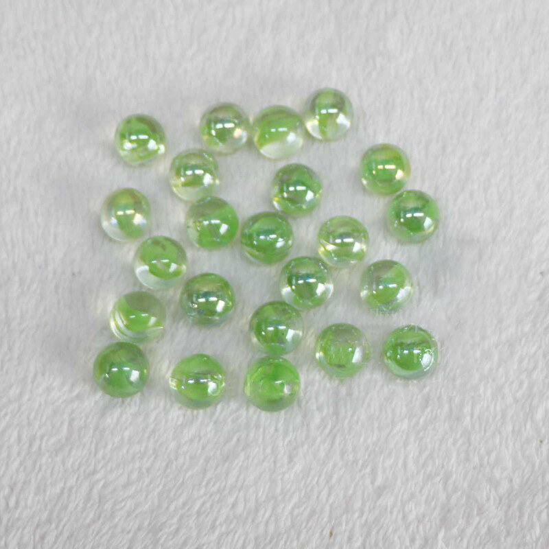 15mm Glass Beads Marbles Round Traditional Vintage Classic Toys Games DIY Decor