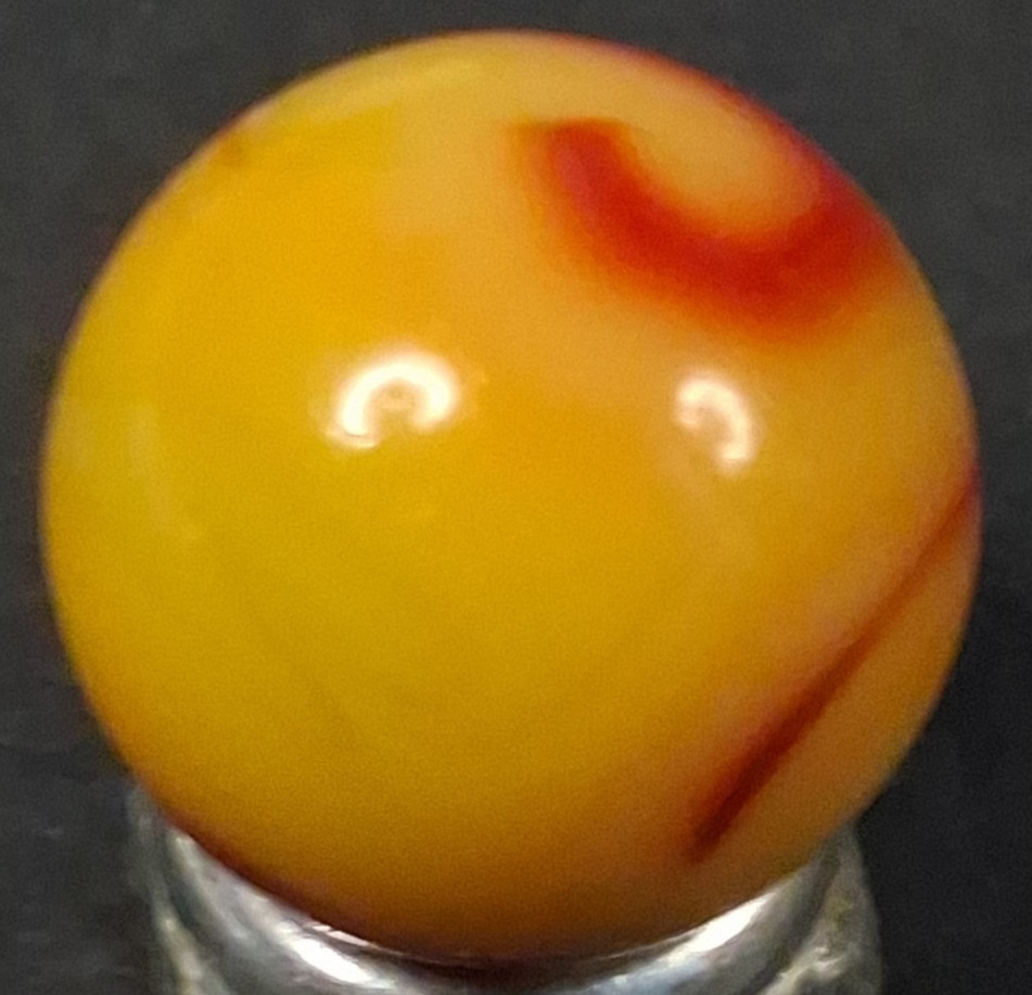 Vintage Alley Agate Swirl Marble .62″ Mint Condition 726003