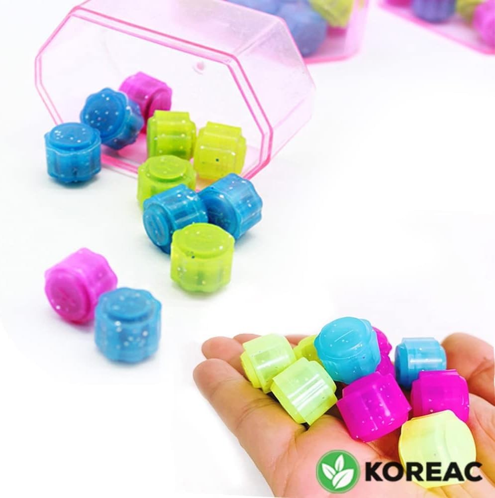 KOREAC_Gonggi Konggi Korean Jack 1.7 inches x 2.9 inches, Pink, Blue, Green