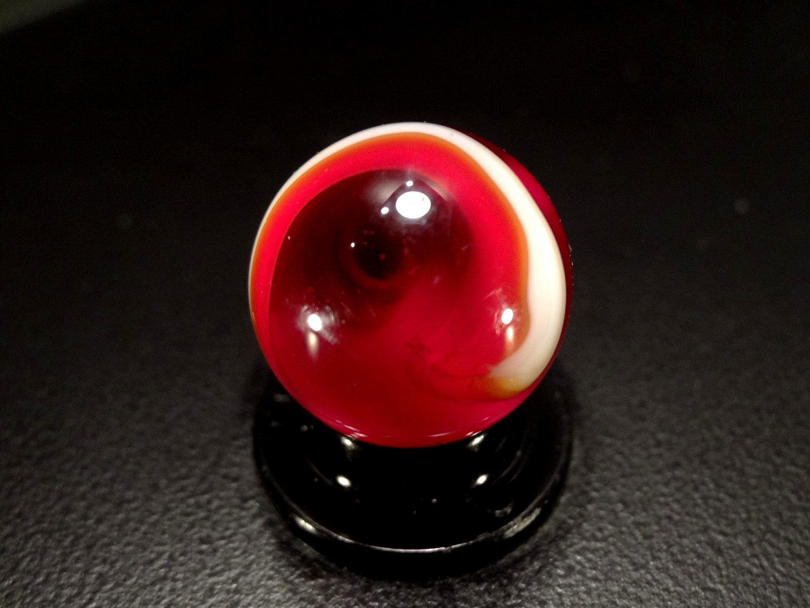 AKRO AGATE CHERRY BOMB 🔴💥 Auger/Snake BOLD WET MINT