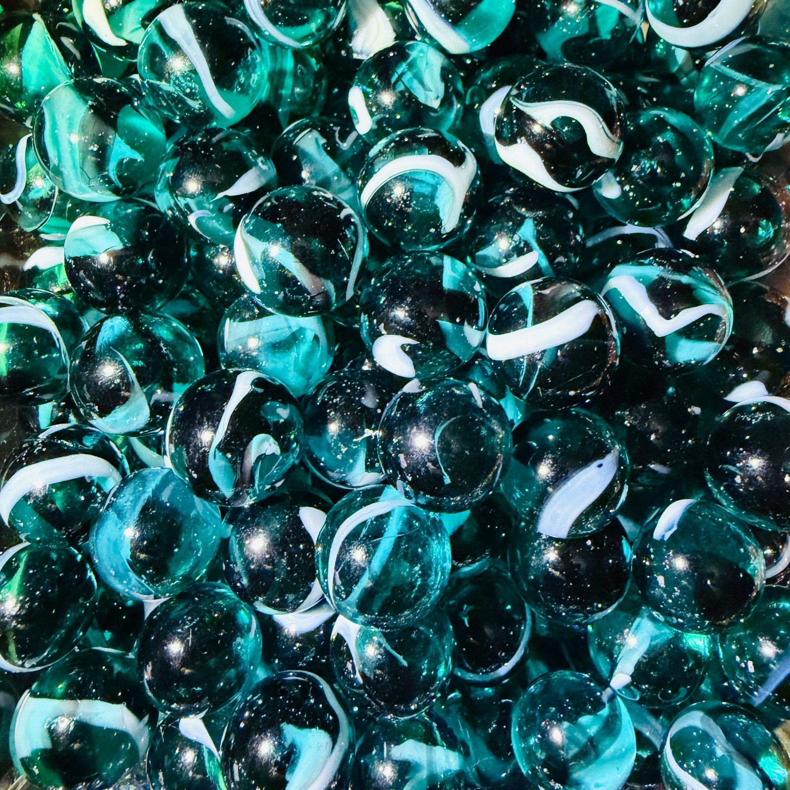Marbles Lot Of 80 Multiple Colors Mint BEST Selection! MINT Fancy Vacor Mega NEW