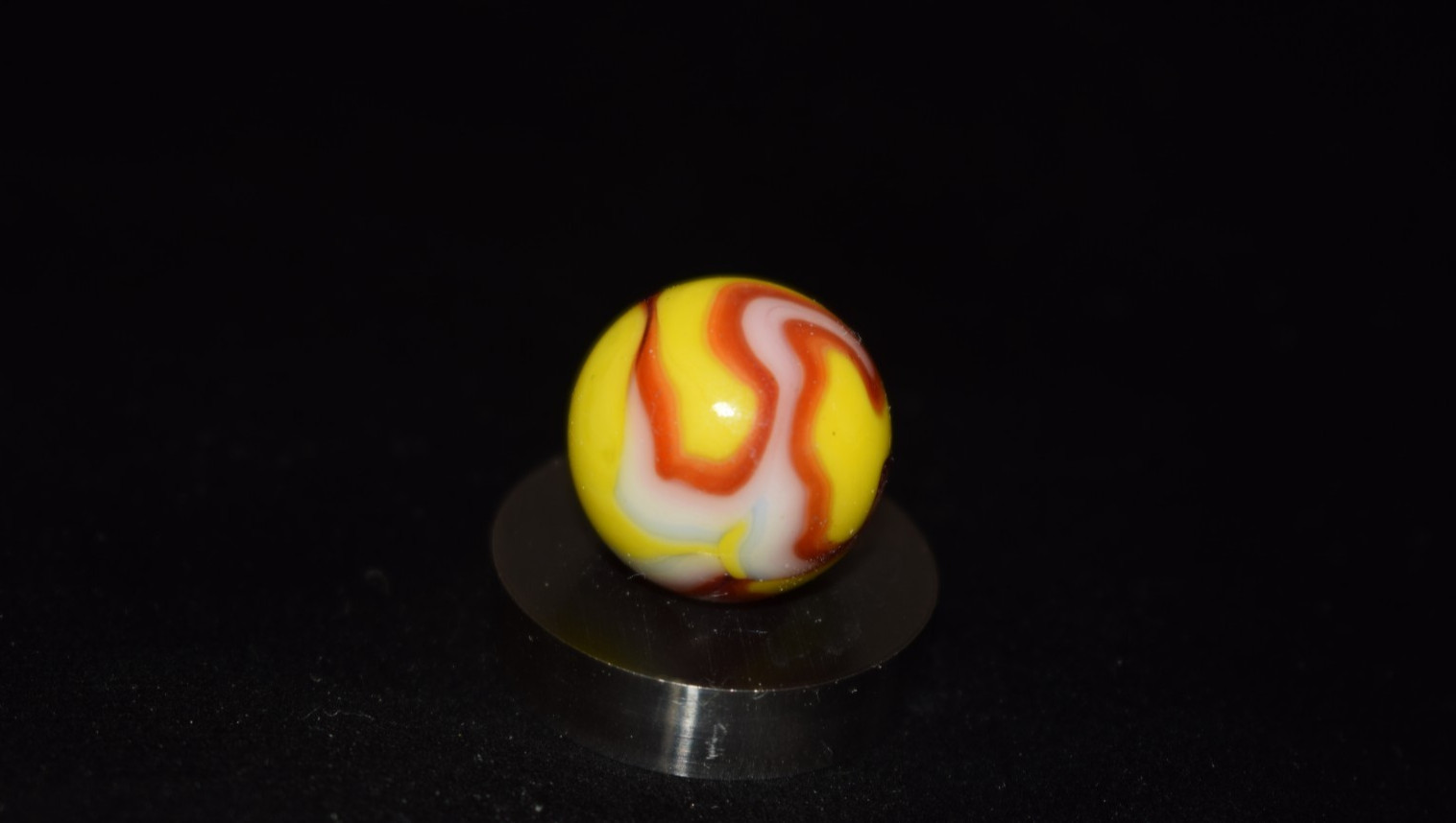 🐦➖⏩JABO West Virgina Marble Collectors Club Run Marble Size .718″=23/32″ Mint