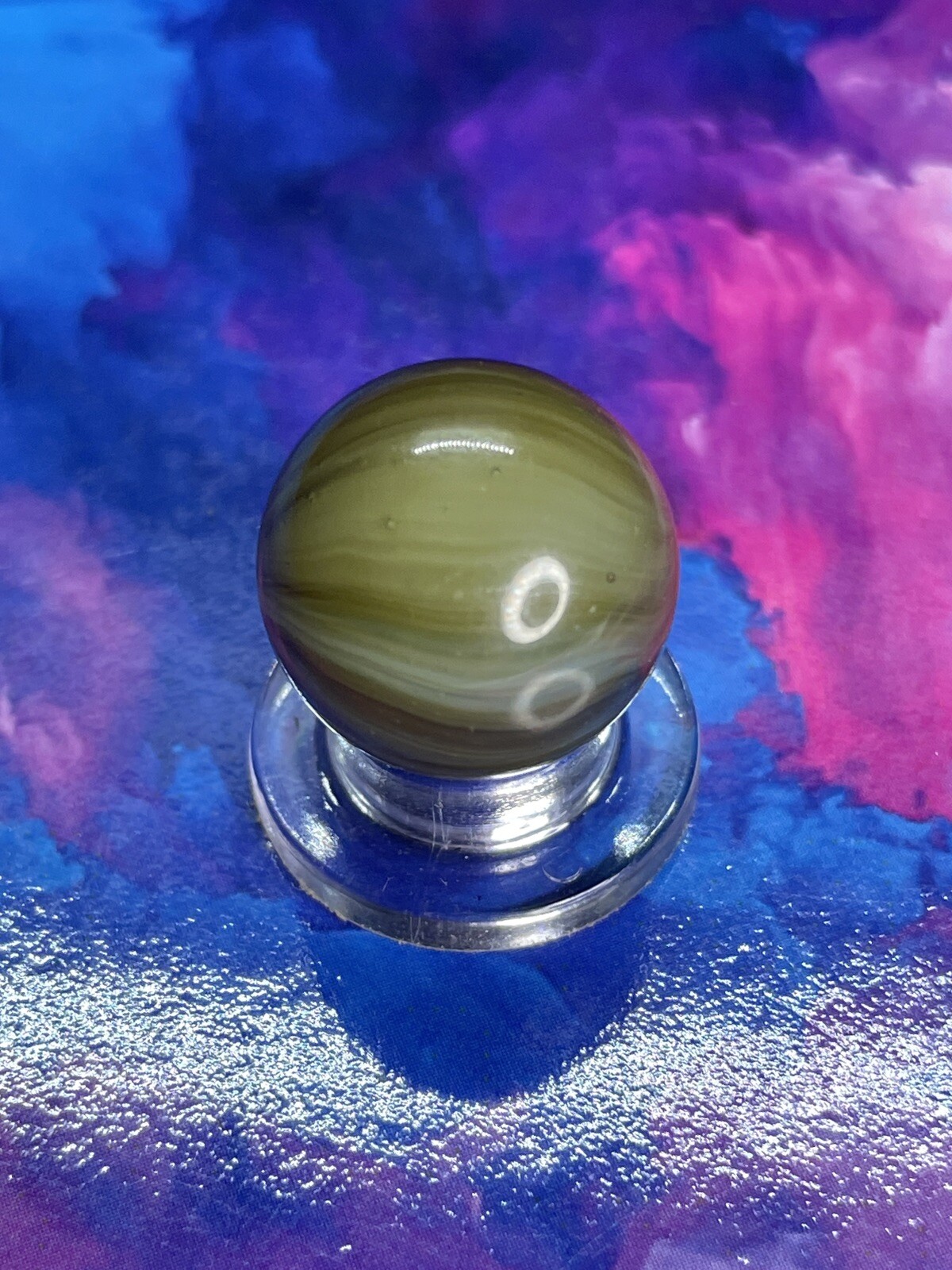 Master Sunburst Marble Master Made Sunburst Marble Vintage Marble 0.629”