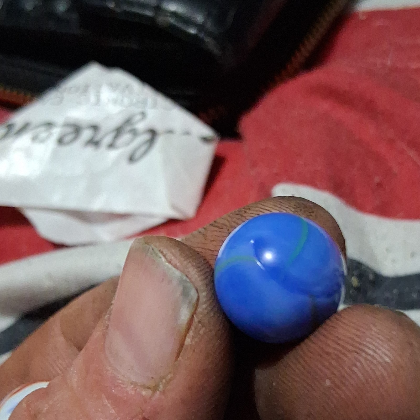 Blue Swirl Toy Marble for Ages 8-11, 12-16, 17 Years & Up