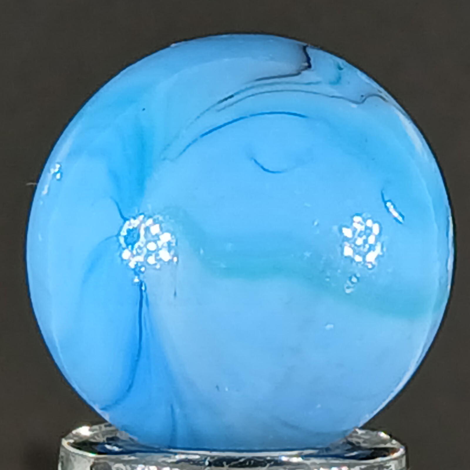 Vintage Imperial Swirl Marble .59 Inches Near-Mint Condition Combined Shipping