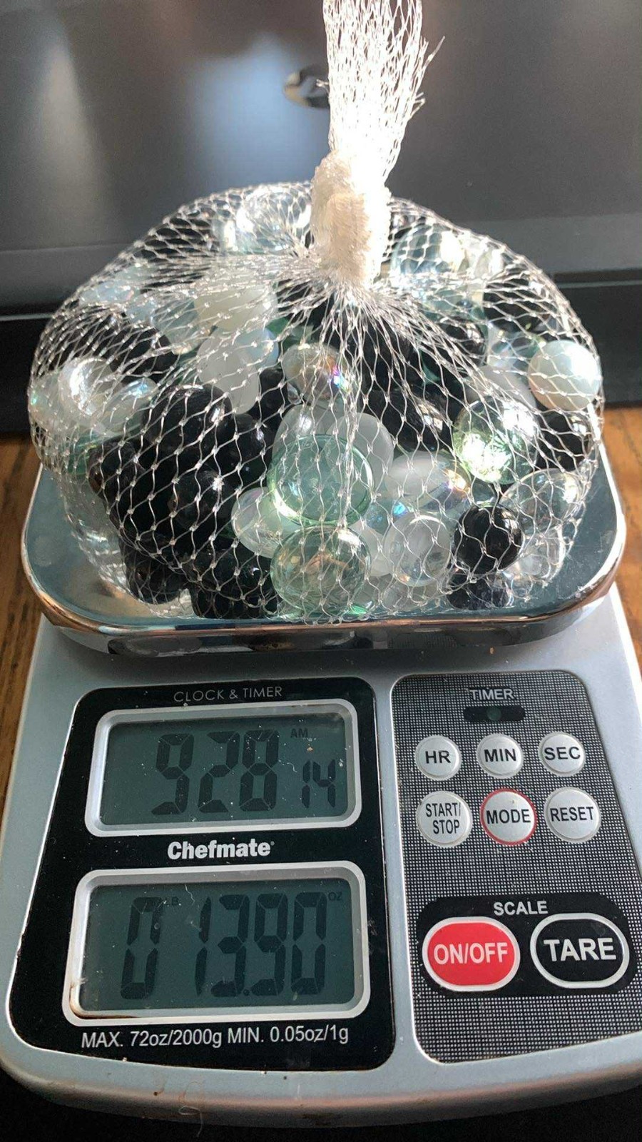 12 oz mixture glass marbles