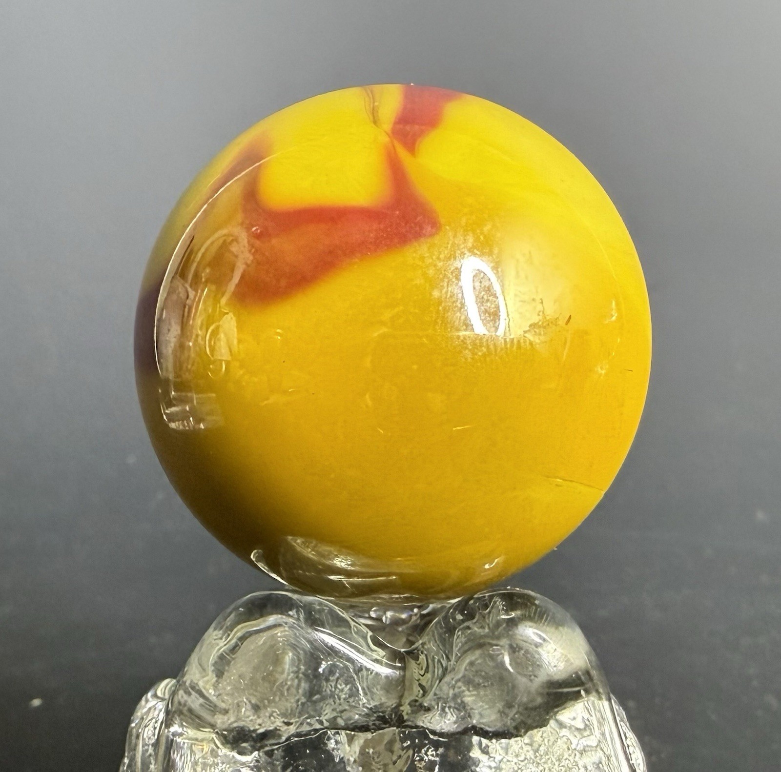 Possibly Christensen Agate Company Guinea Marble In Near Mint Condition 41mm
