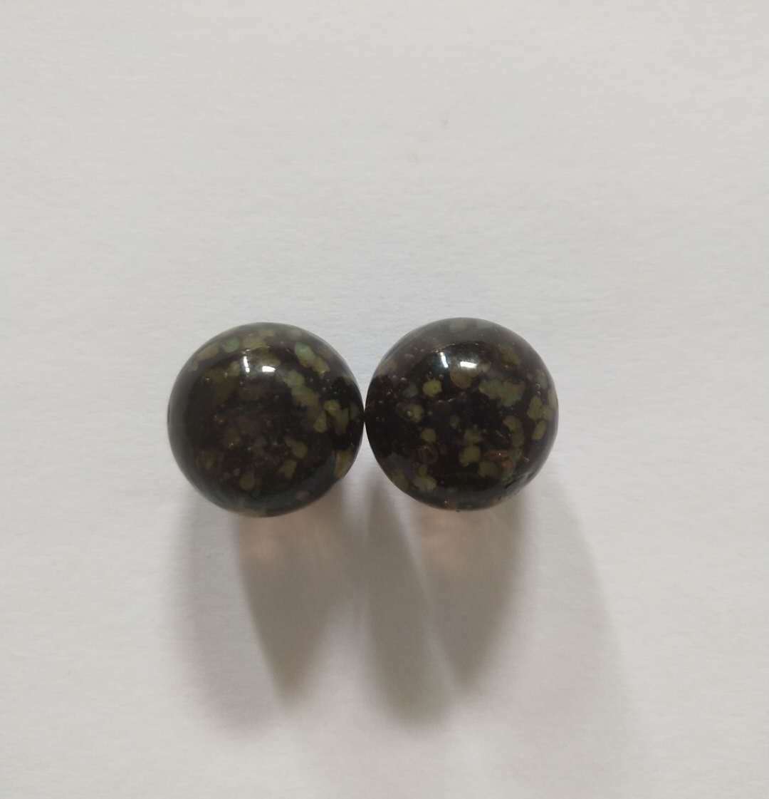 25mm GLOW IN THE DARK SHOOTER Glass Mib Marbles ball Large 1″