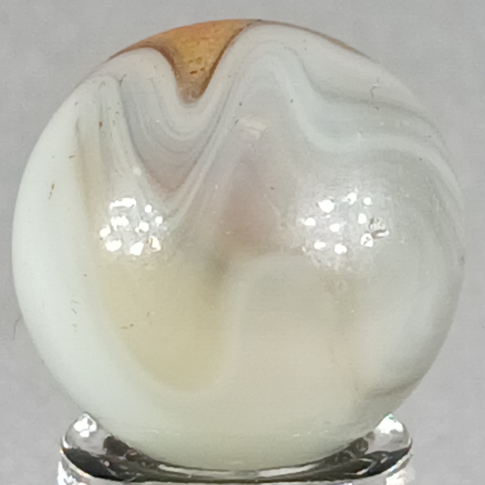 Vintage Vitro Conqueror Marble .61 Inches Near-Mint Condition Combined Shipping