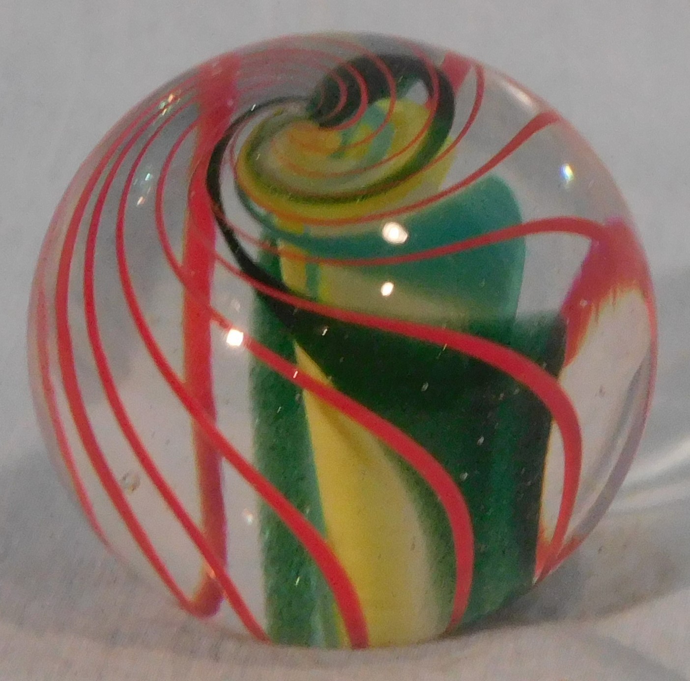 Andy Davis Contemporary Handmade Marble, 1 3/4″ Diameter, #117V